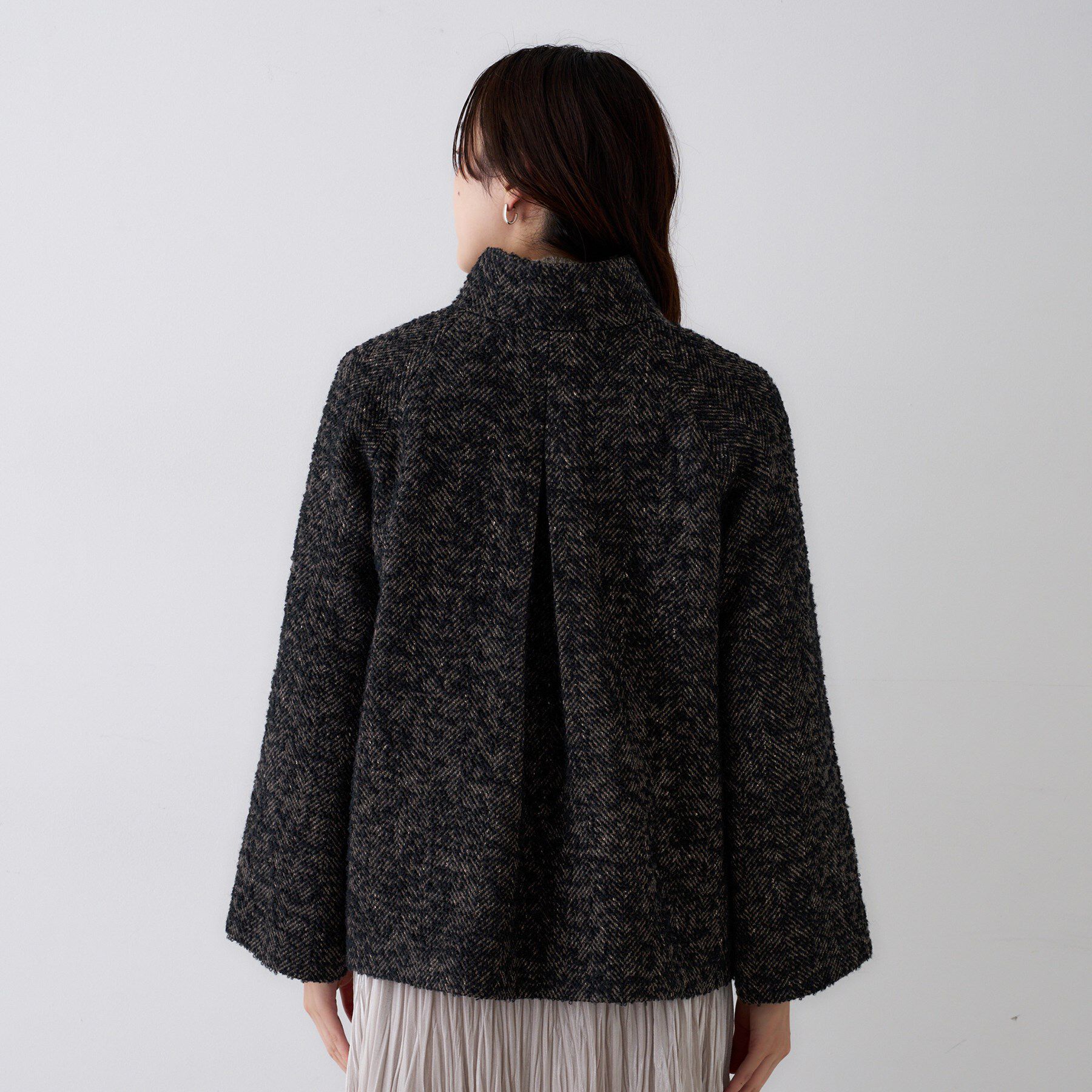 UNTITLED「【エレガント／ミディアウター】ミックスヘリンボンコート」|その他|