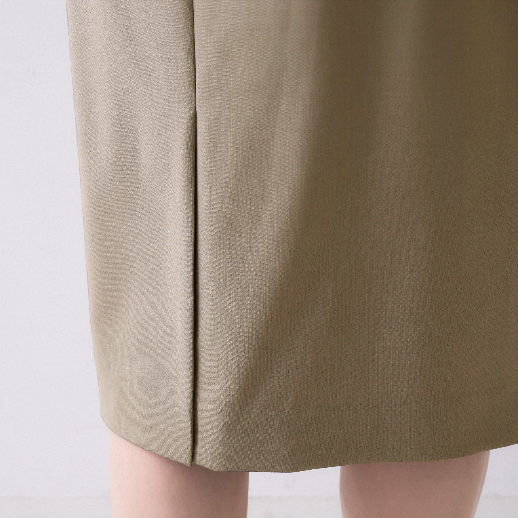 UNTITLED「【仕事着/スーツ】プレミアムタイトスカート」|スカート|