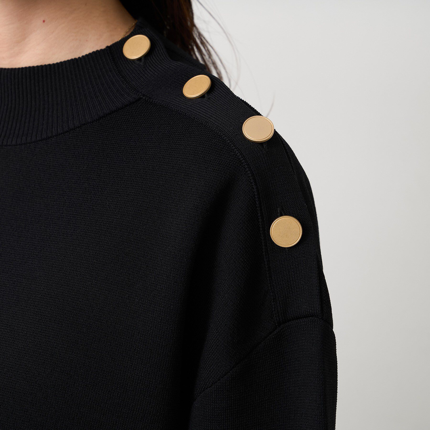 UNTITLED「【春先におすすめ/洗える】ミラノリブニット」|ニット・セーター|