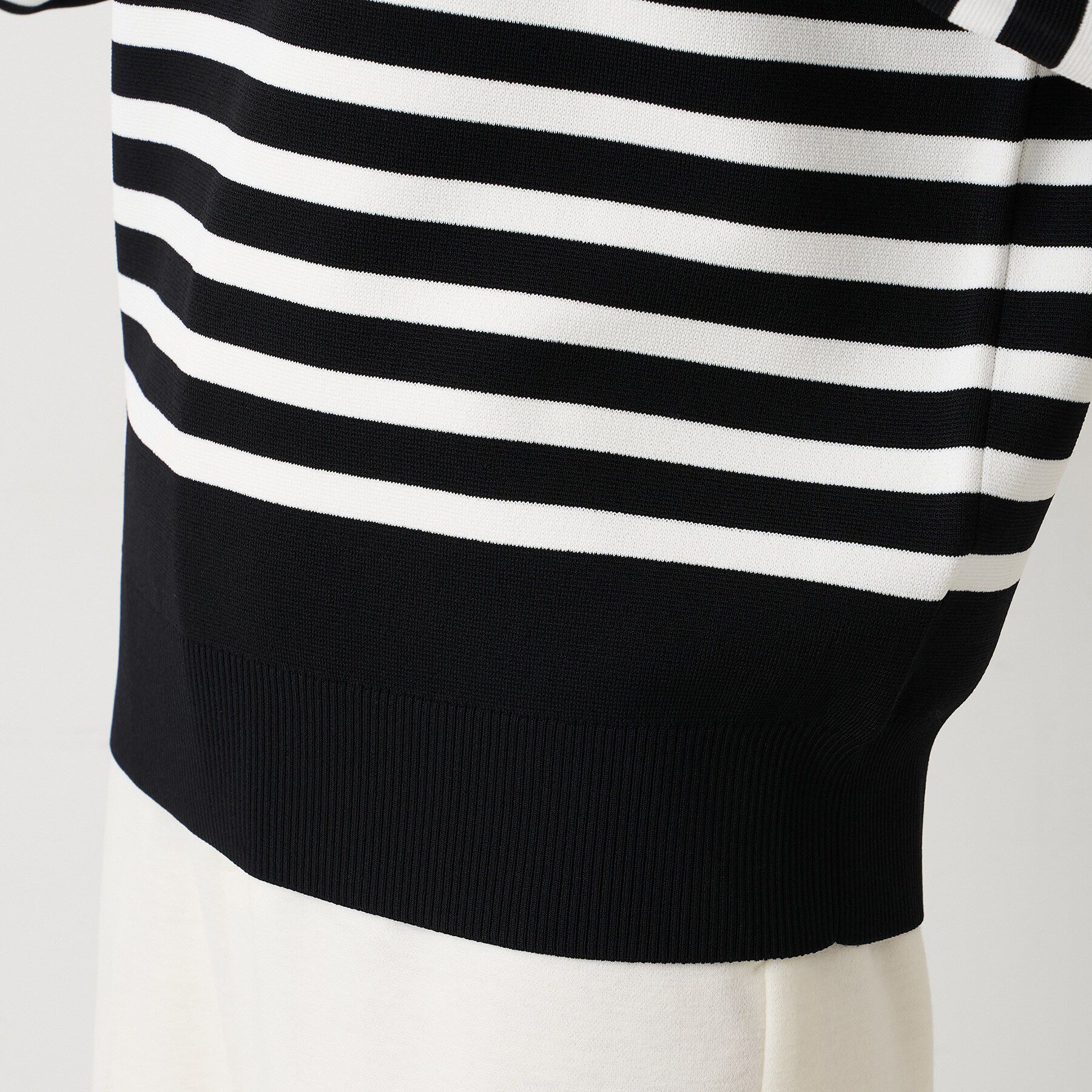 UNTITLED「【春先におすすめ/洗える】ミラノリブニット」|ニット・セーター|