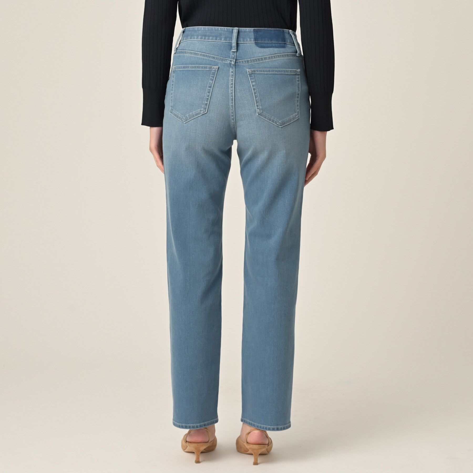 UNTITLED「【新作デニム/快適に美シルエット見せ】MAKE&times;DENIMスリムストレート」|デニム|