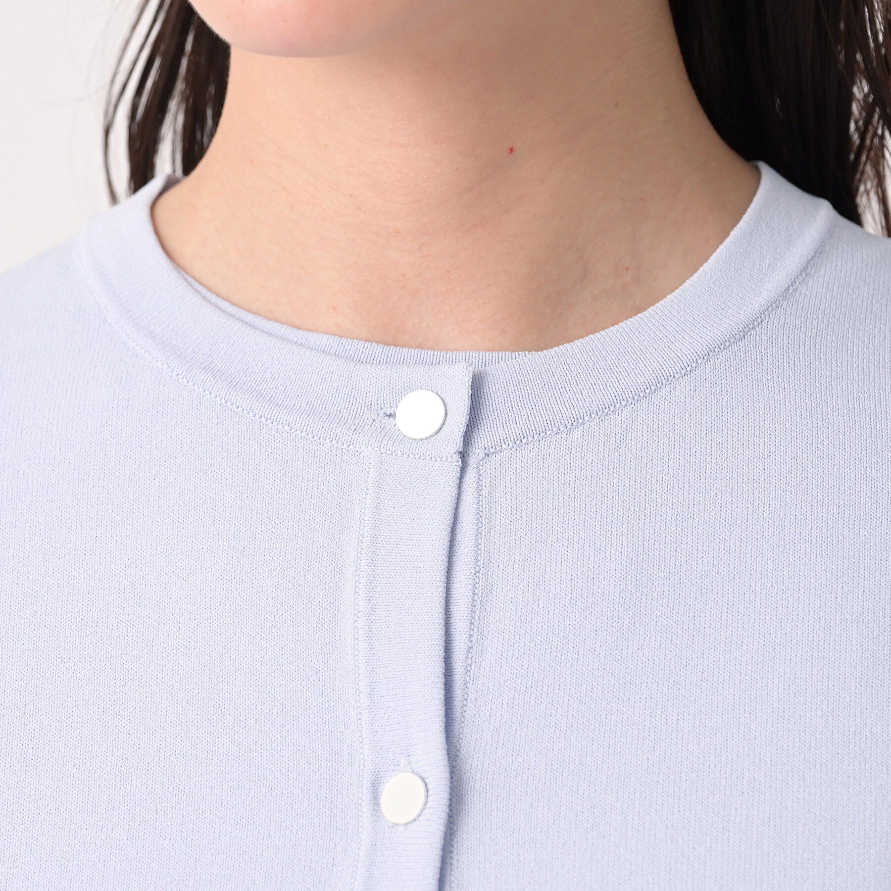 UNTITLED「【アンサンブル可/洗える】クルーネックニットカーディガン」|カーディガン|