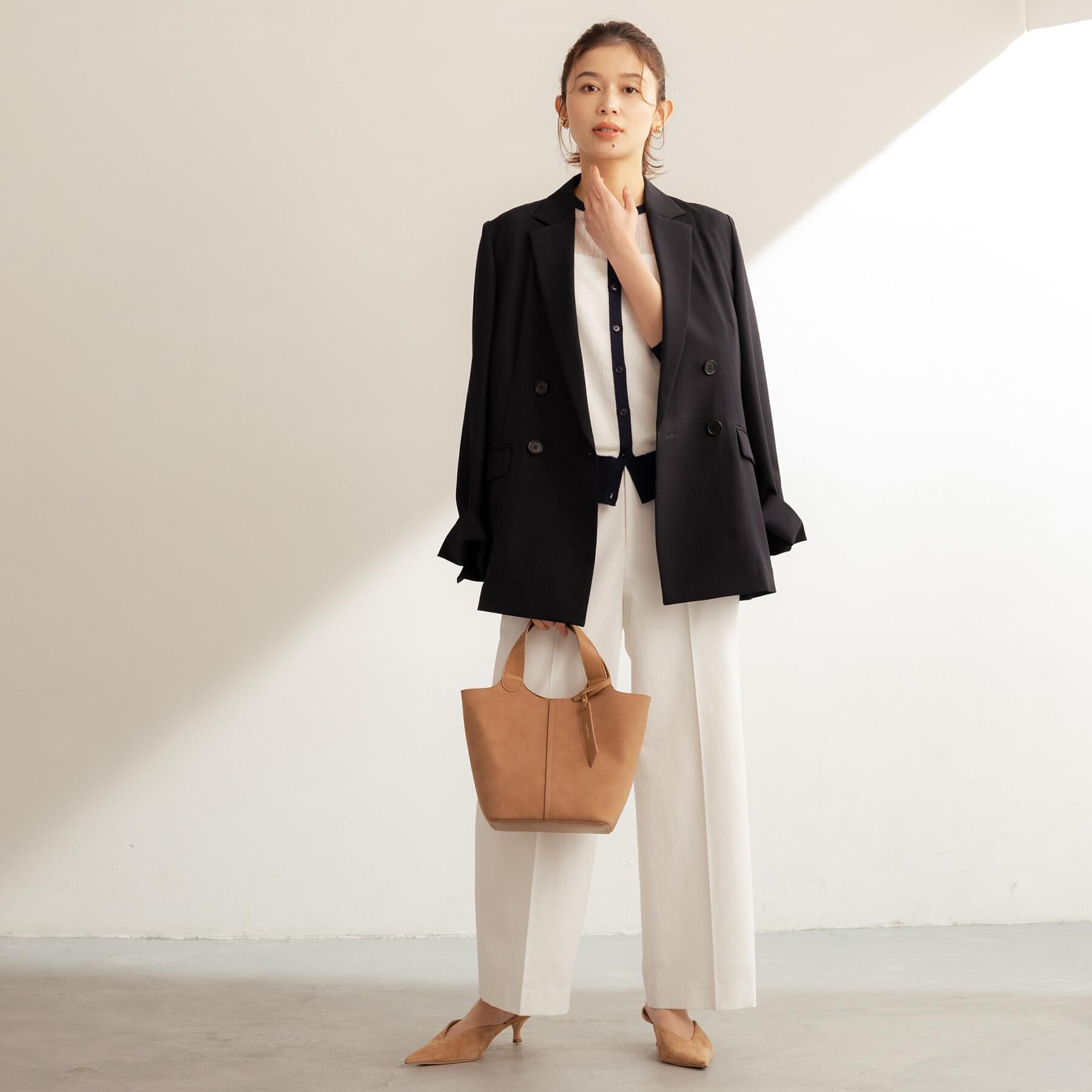 UNTITLED「ダブルブレストジャケット」|テーラードジャケット|