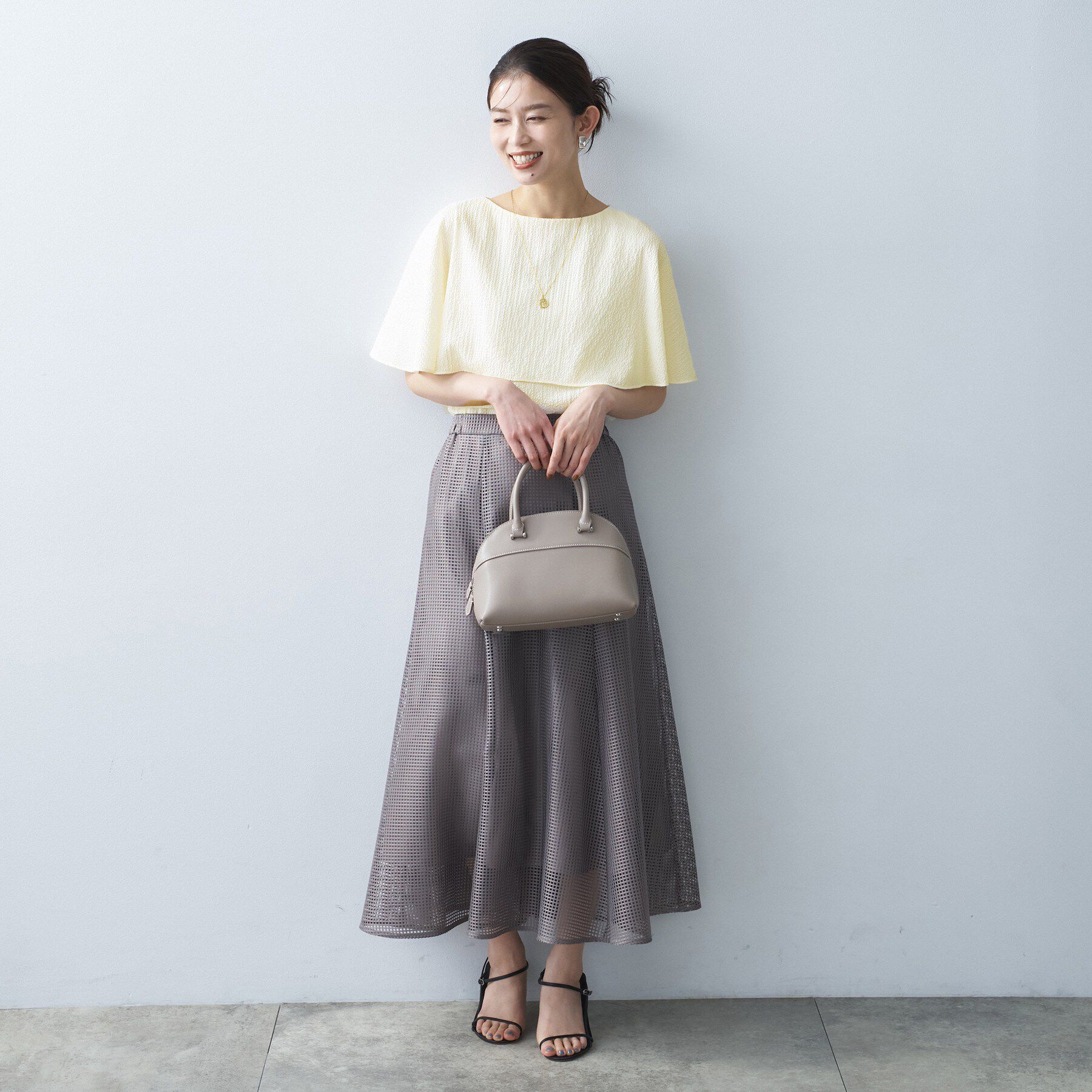 UNTITLED「ケープデザインブラウス」|シャツ・ブラウス|