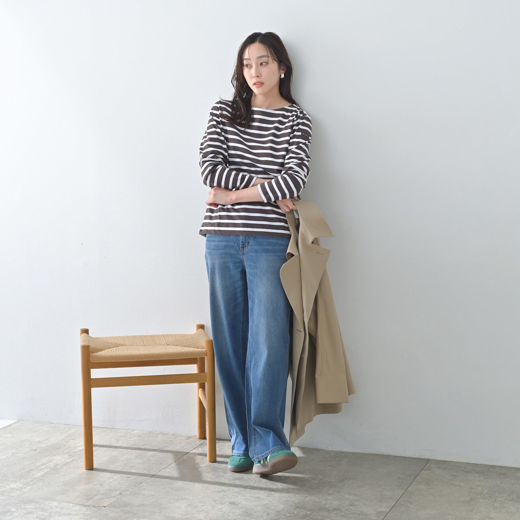 UNTITLED「【Le minor】ボーダーカットソー」|Tシャツ・カットソー|