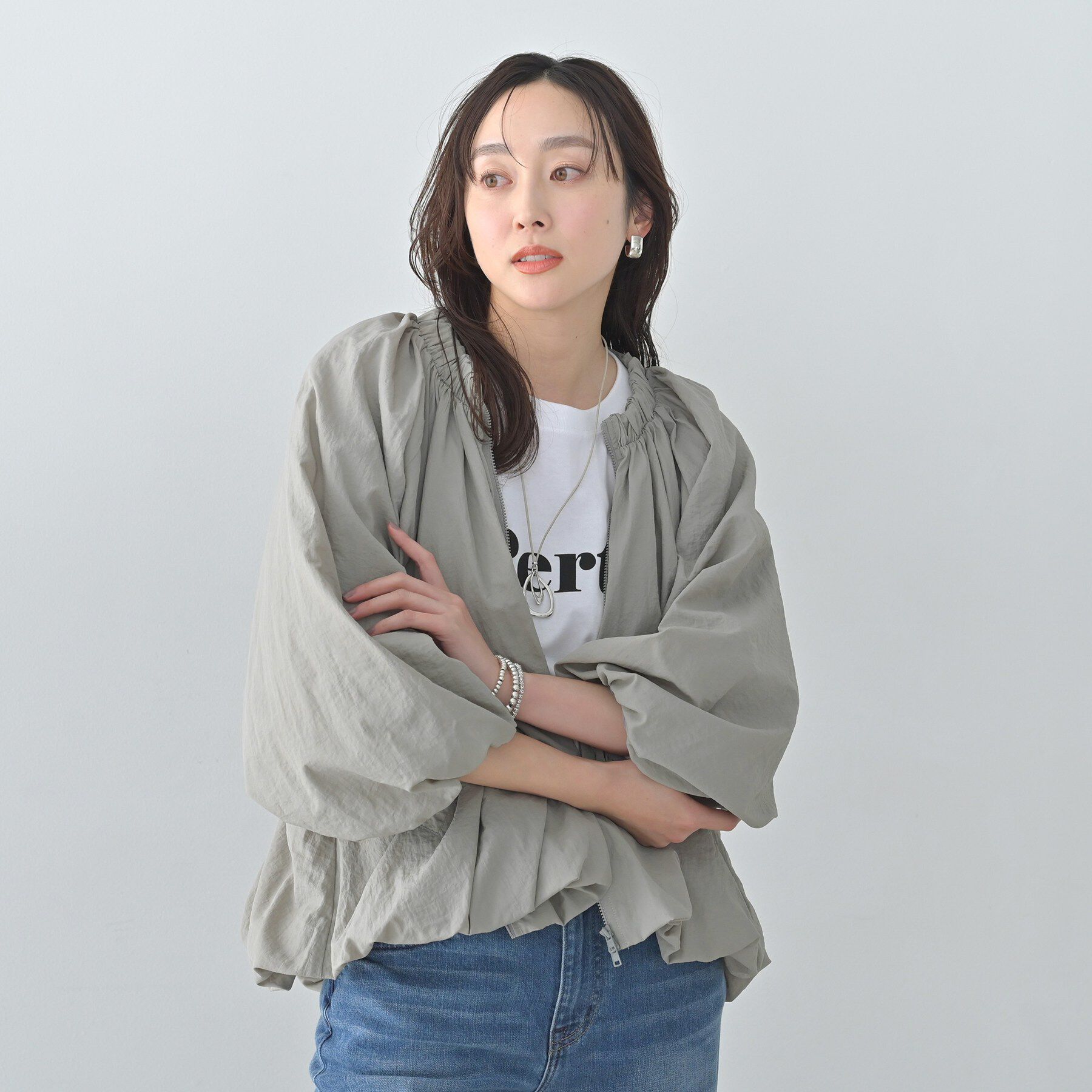 UNTITLED「【TORRAZZO DONNA】バルーンブルゾン」|ブルゾン・スタジャン|