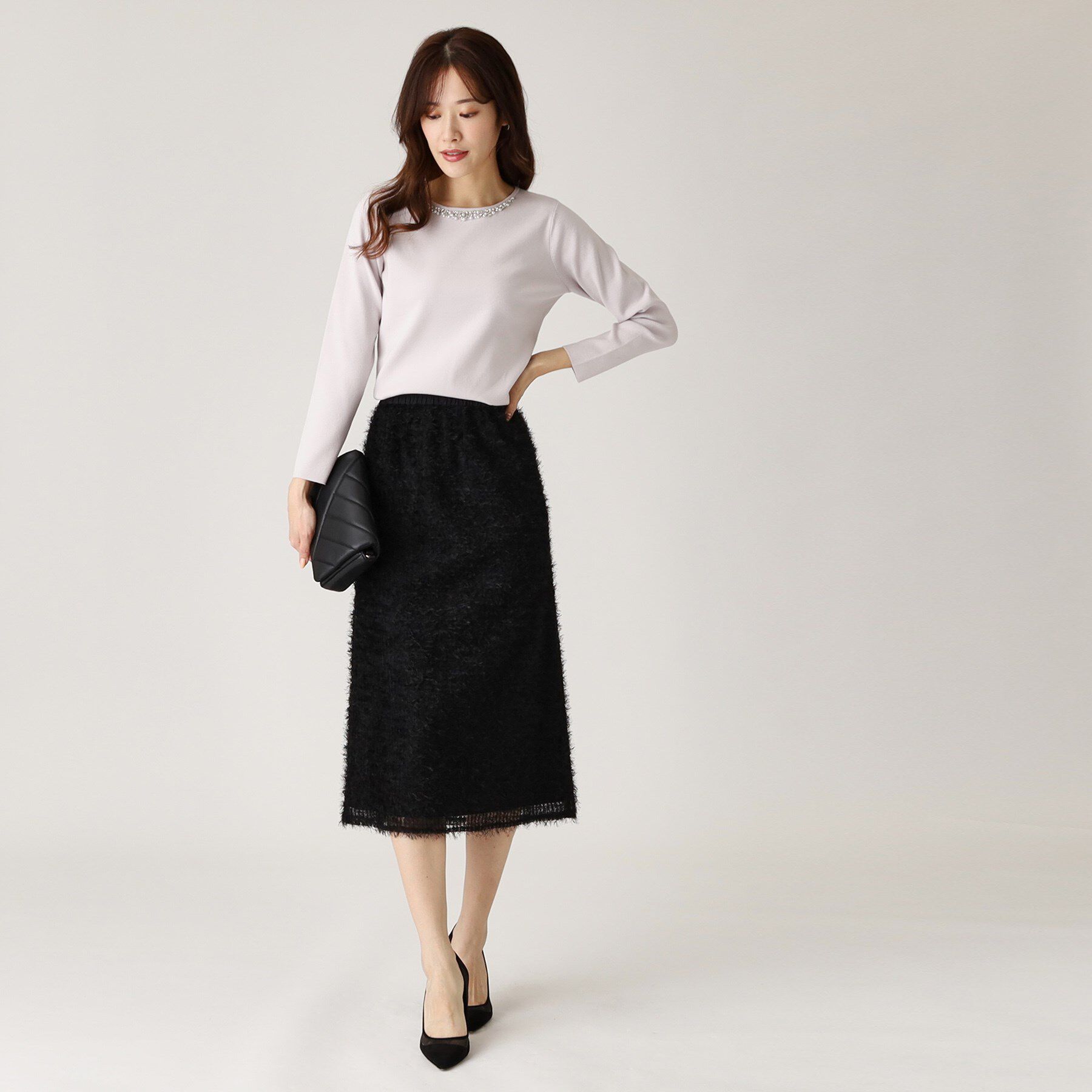 COUP DE CHANCE「【洗える／日本製】フェザータイトスカート」|スカート|