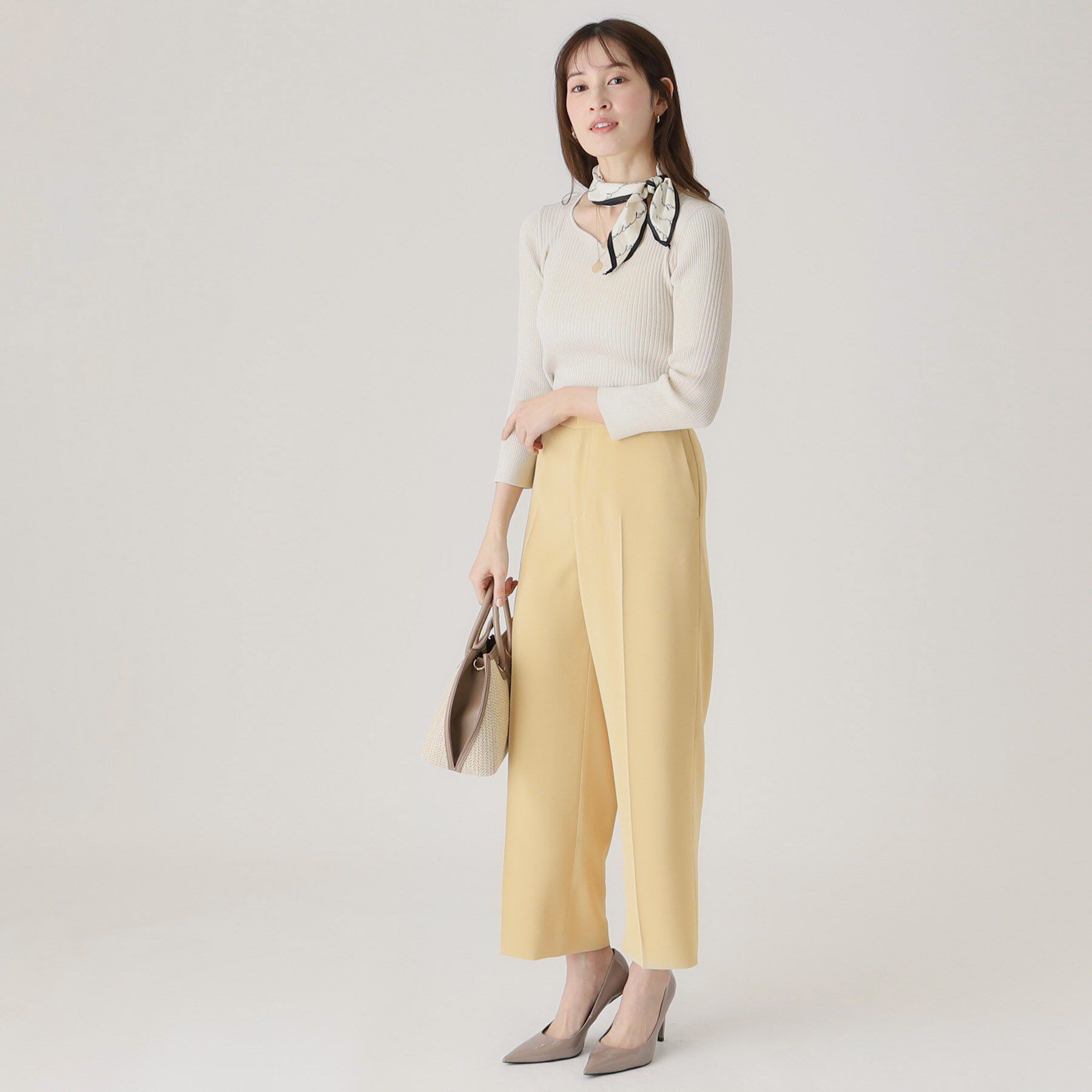 COUP DE CHANCE「【洗える／ウエストゴム】ストレートワイドパンツ」|その他|