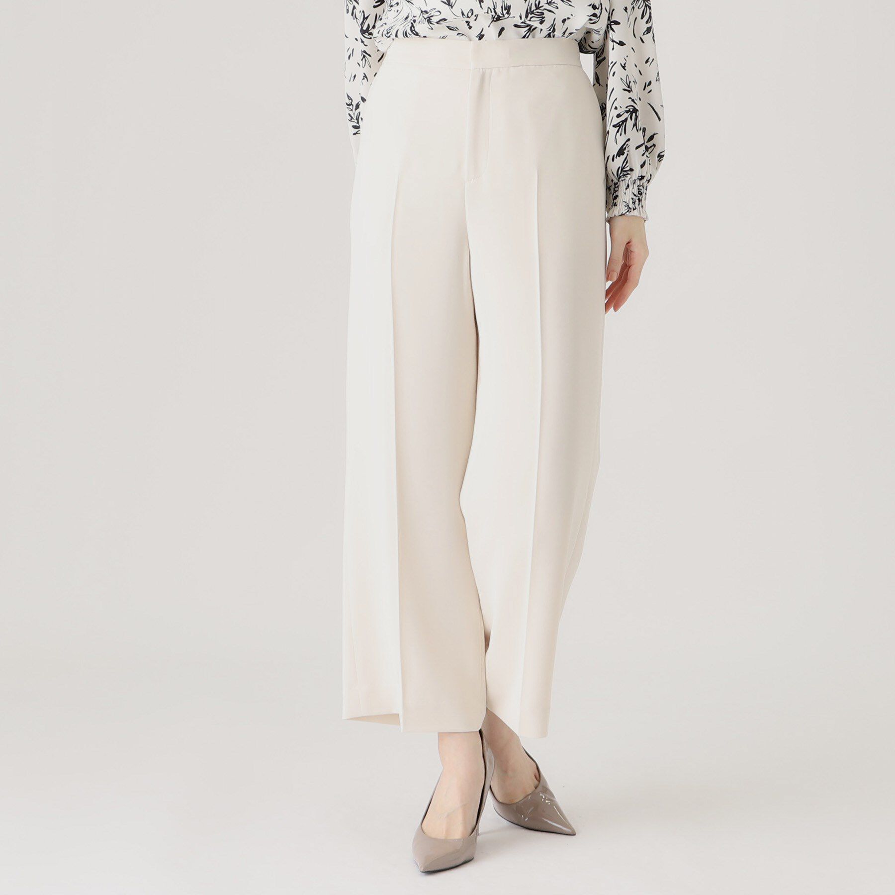 COUP DE CHANCE「【洗える／ウエストゴム】ストレートワイドパンツ」|その他|