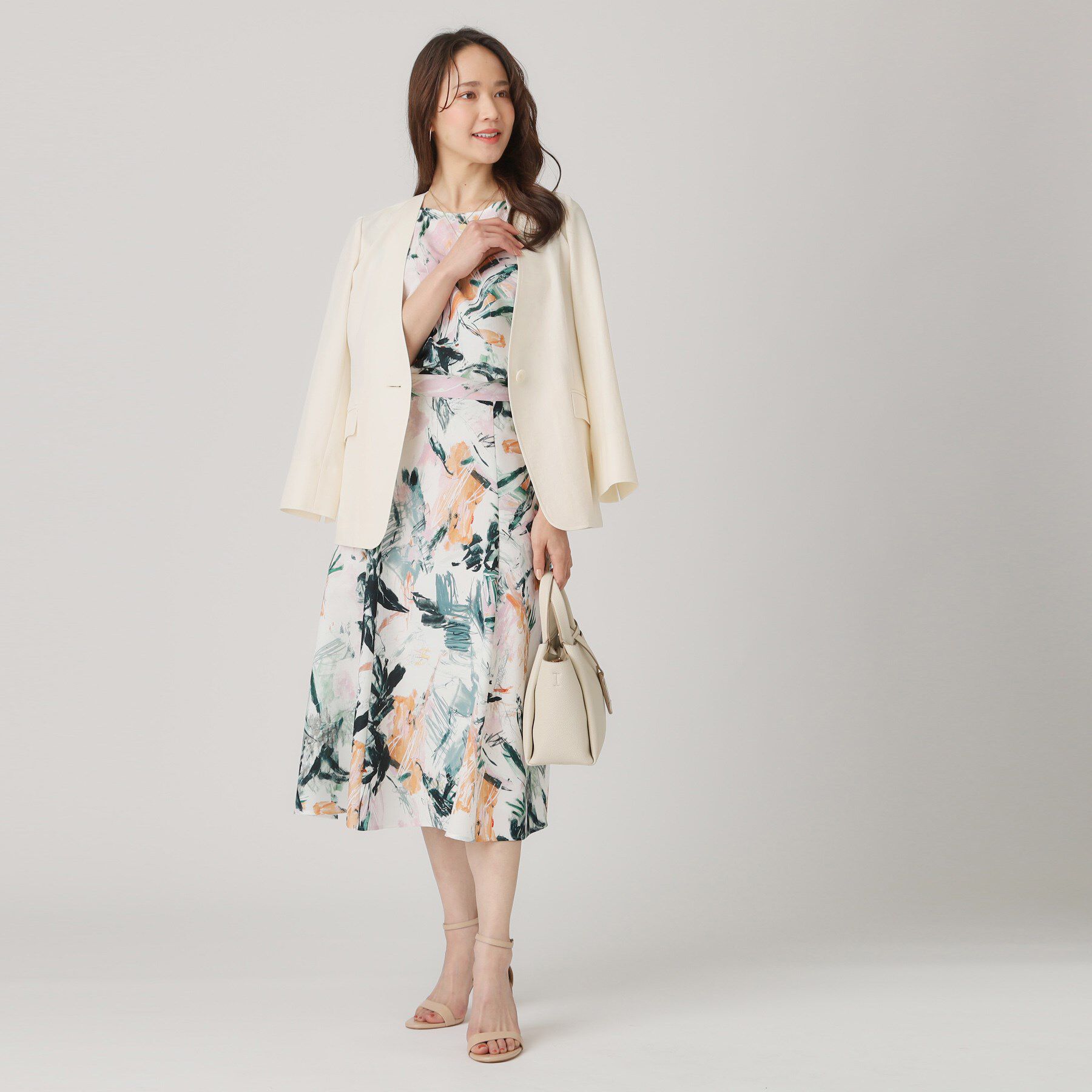 COUP DE CHANCE「【洗える／日本製】ノーカラージャケット」|ノーカラージャケット|