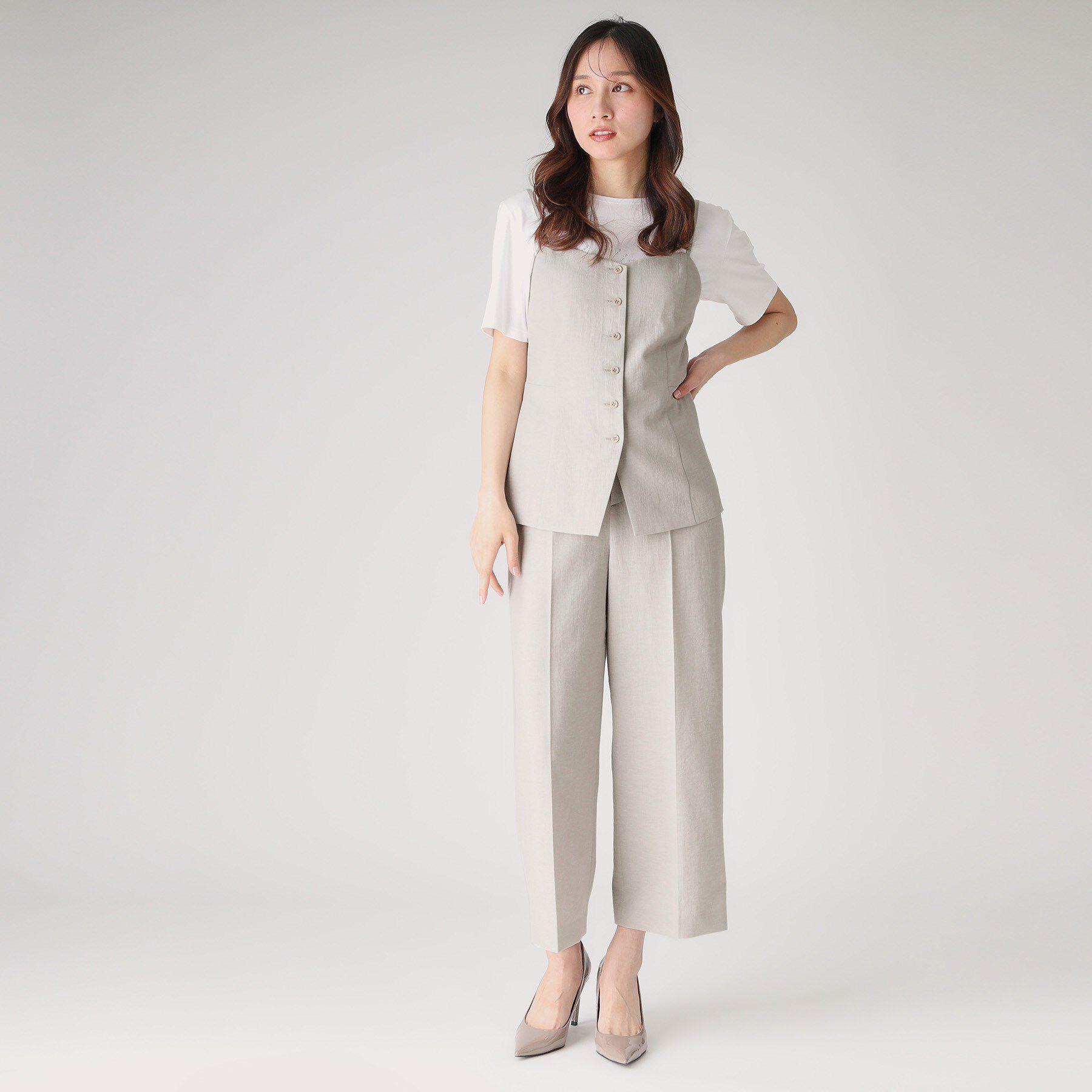 COUP DE CHANCE「【洗える／日本製】ビスチェ」|キャミソール|