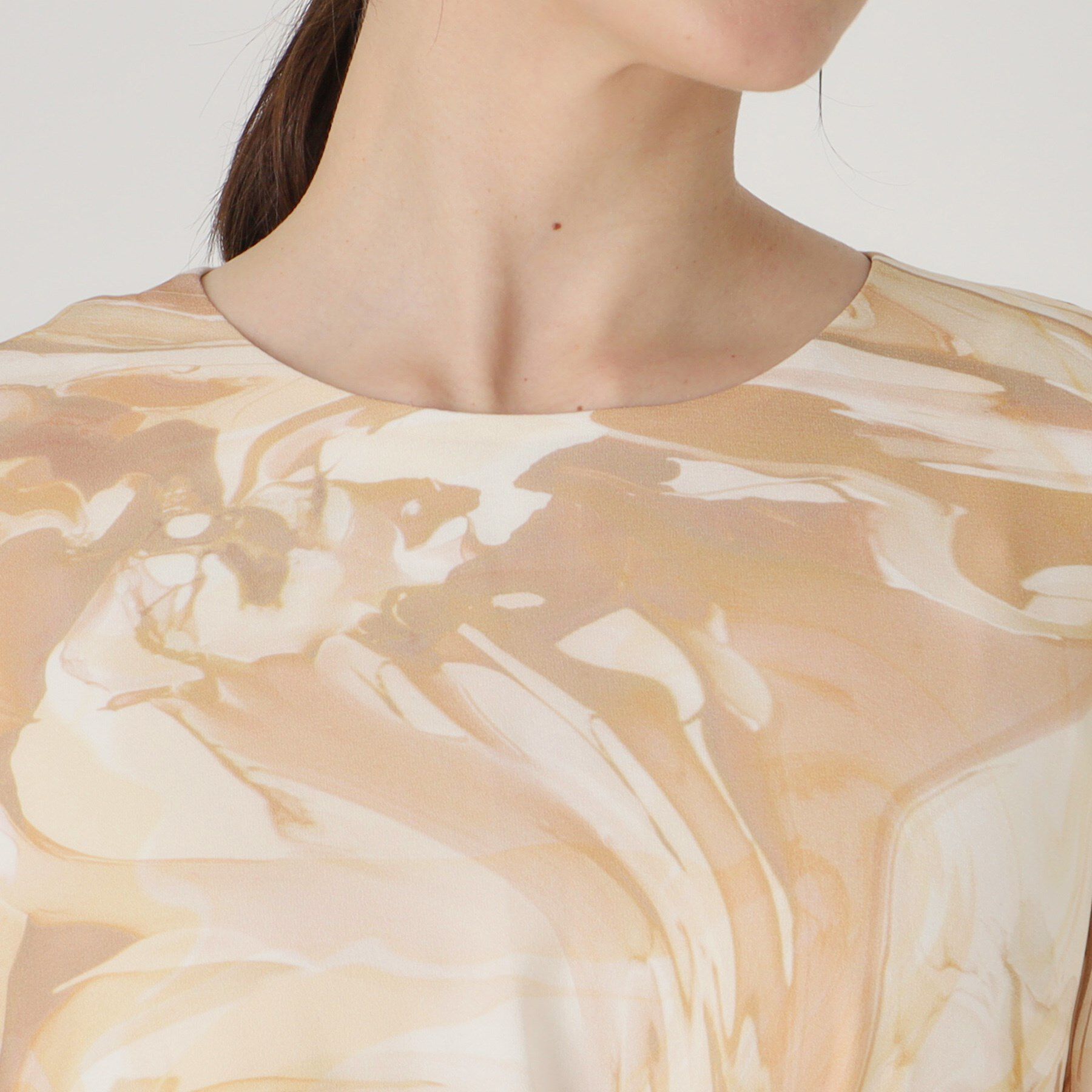 COUP DE CHANCE「【洗える／日本製】柄ワンピース」|ワンピース|