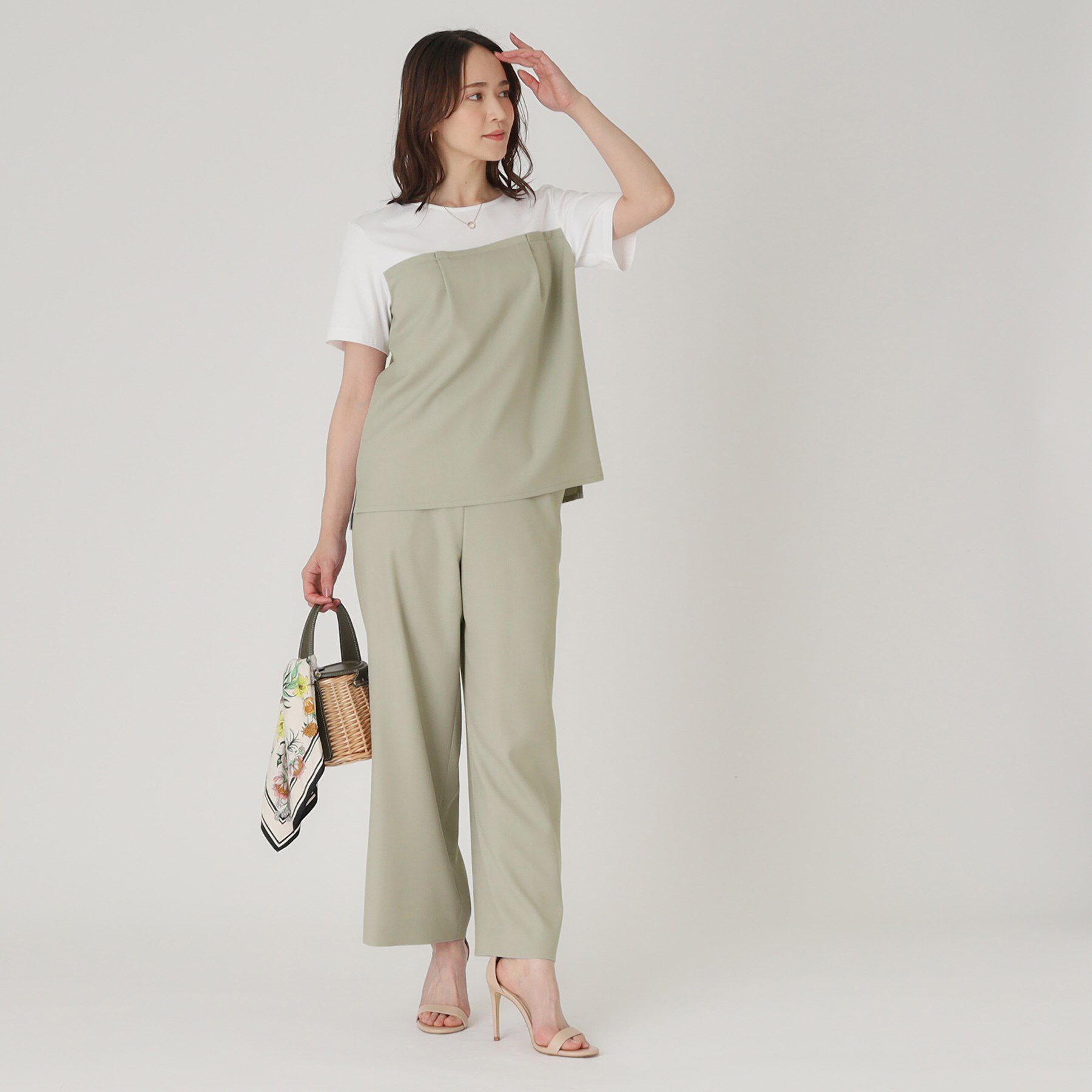 COUP DE CHANCE「【洗える／ウエストゴム】ストレートパンツ」|その他|