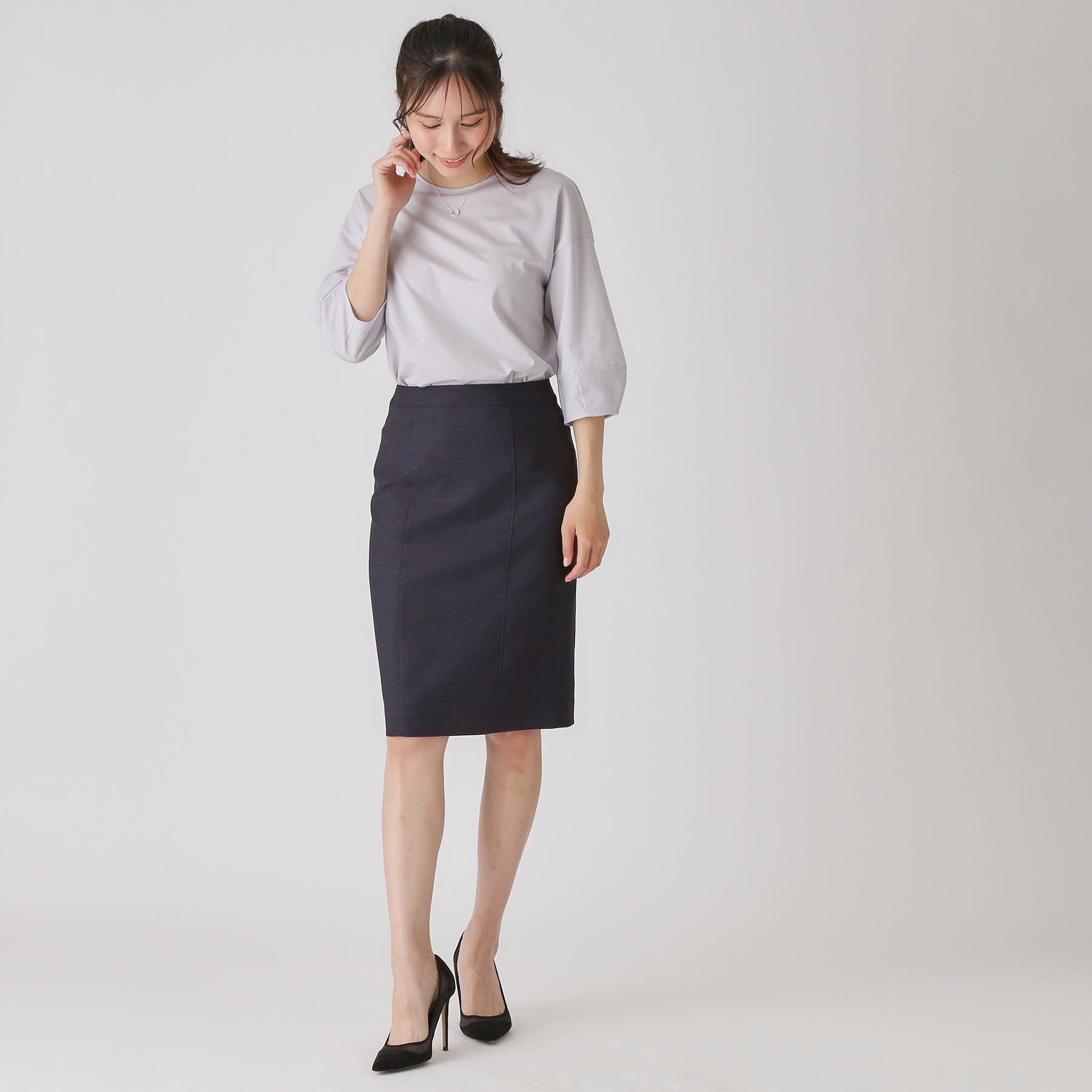 COUP DE CHANCE「【手洗い可／日本製】タイトスカート」|スカート|