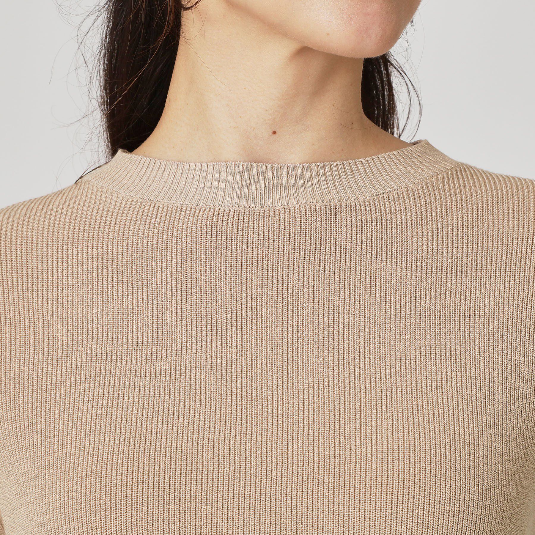 COUP DE CHANCE「【手洗い可】重ね着風ニットトップス」|ニット・セーター|