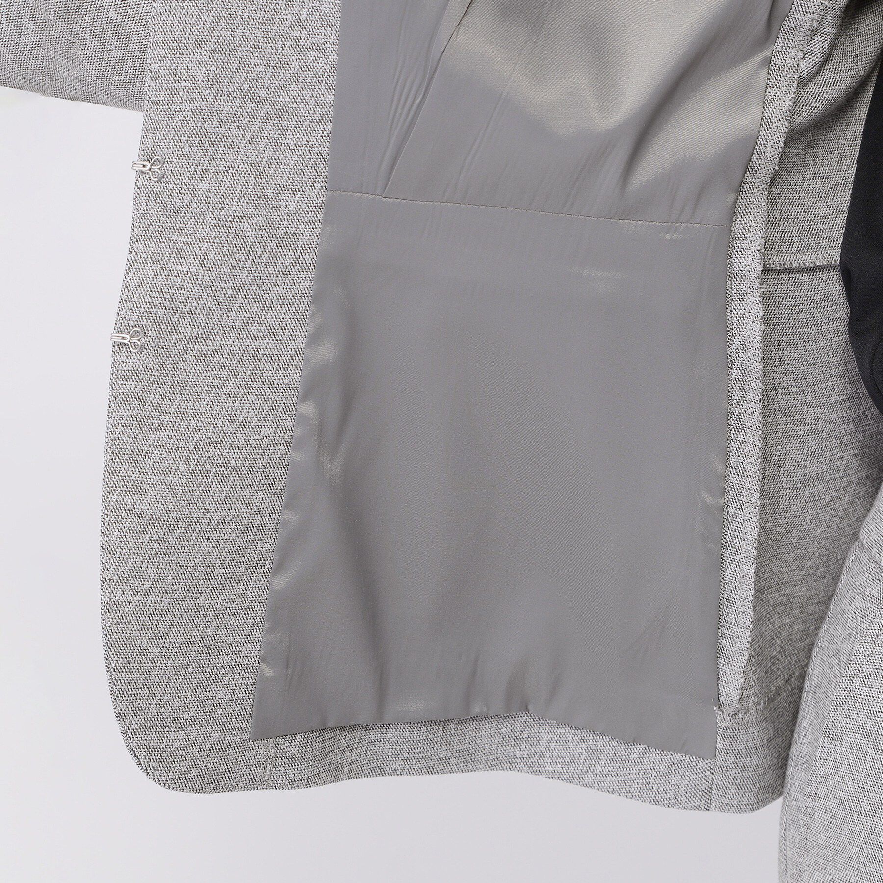 COUP DE CHANCE「【手洗い可／日本製／スーツ可】美シルエット カラーレスジャケット」|ノーカラージャケット|