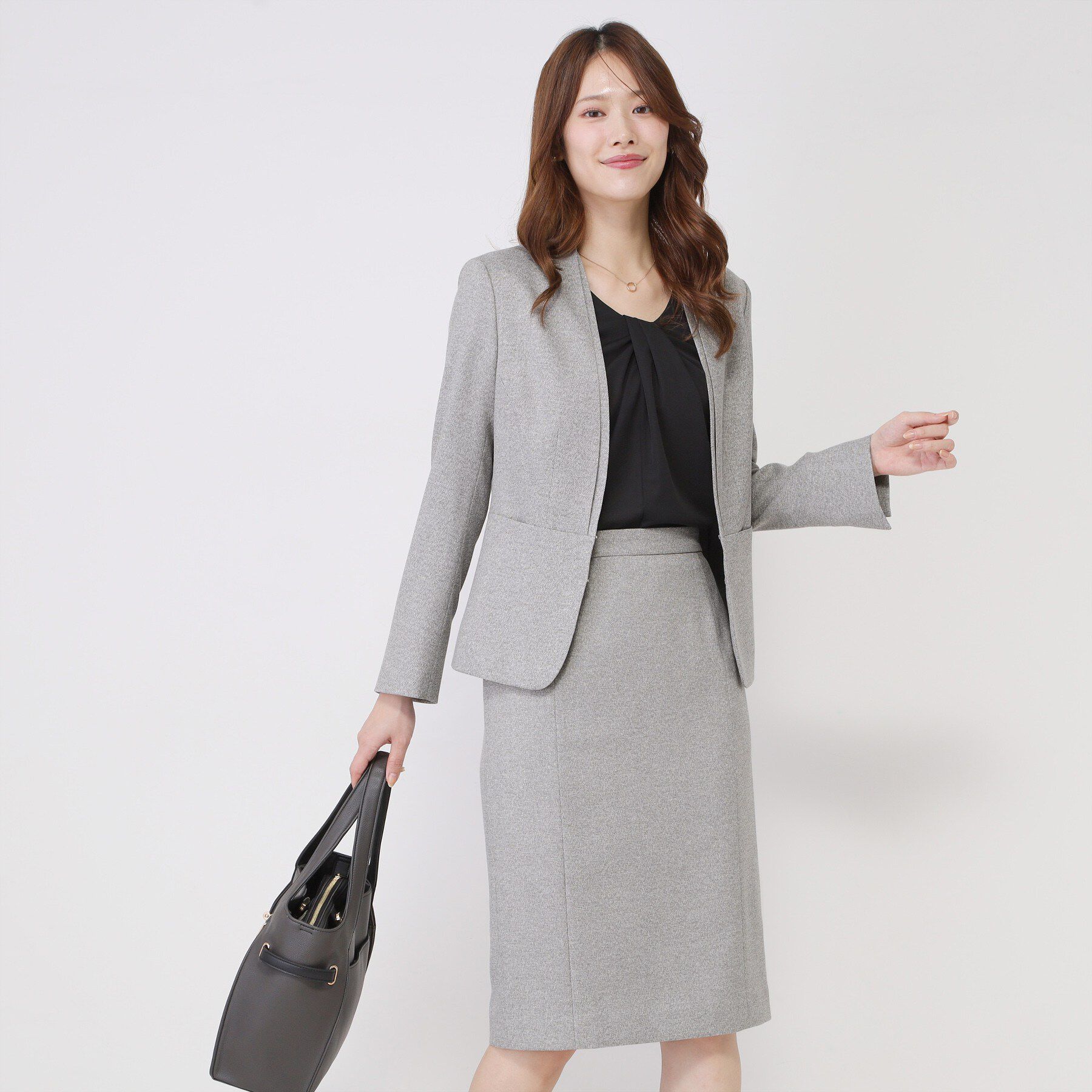 COUP DE CHANCE「【手洗い可／日本製／スーツ可】タイトシルエットスカート」|スカート|