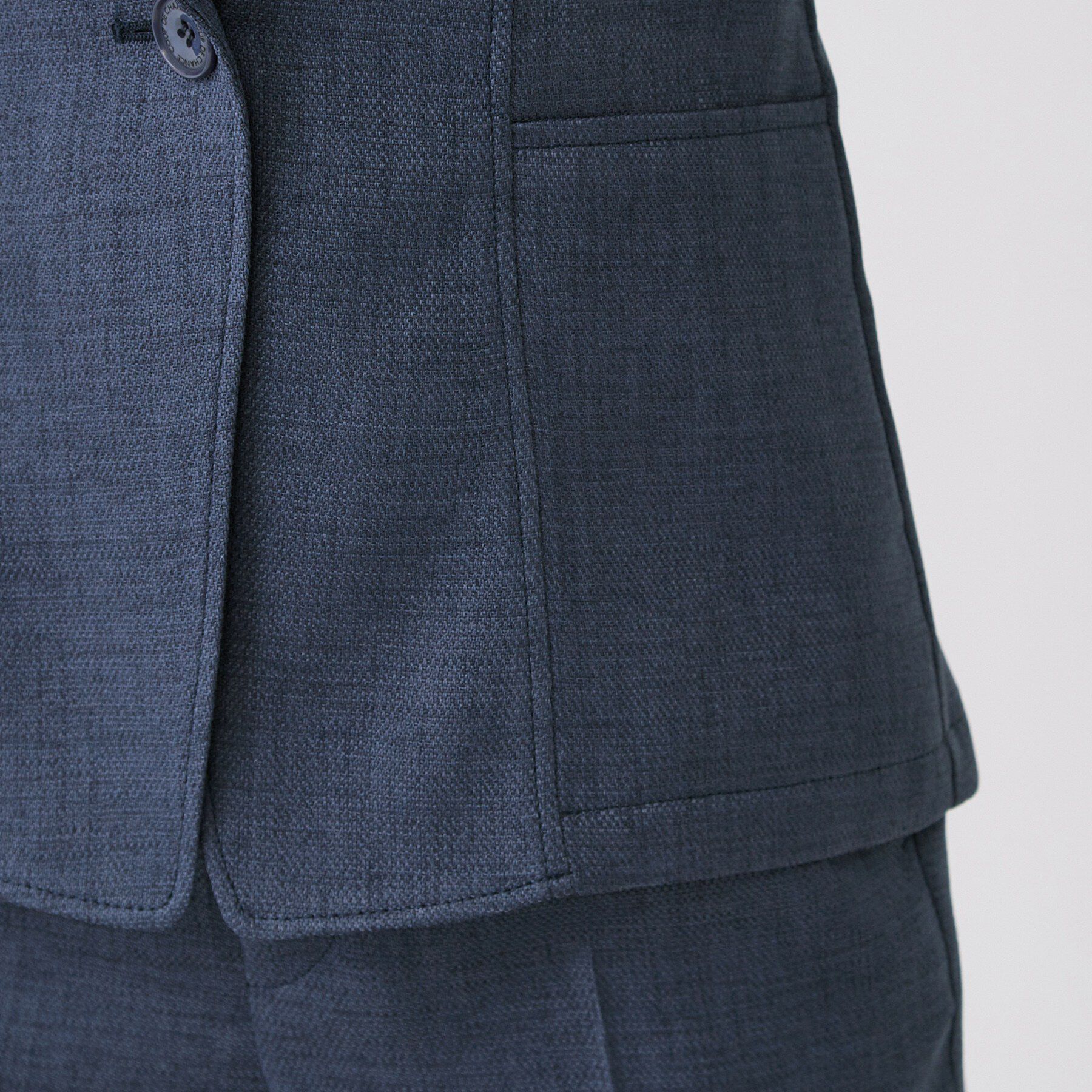 COUP DE CHANCE「【手洗い可／日本製／7分袖／UVケア】リネンライク テーラードジャケット」|テーラードジャケット|