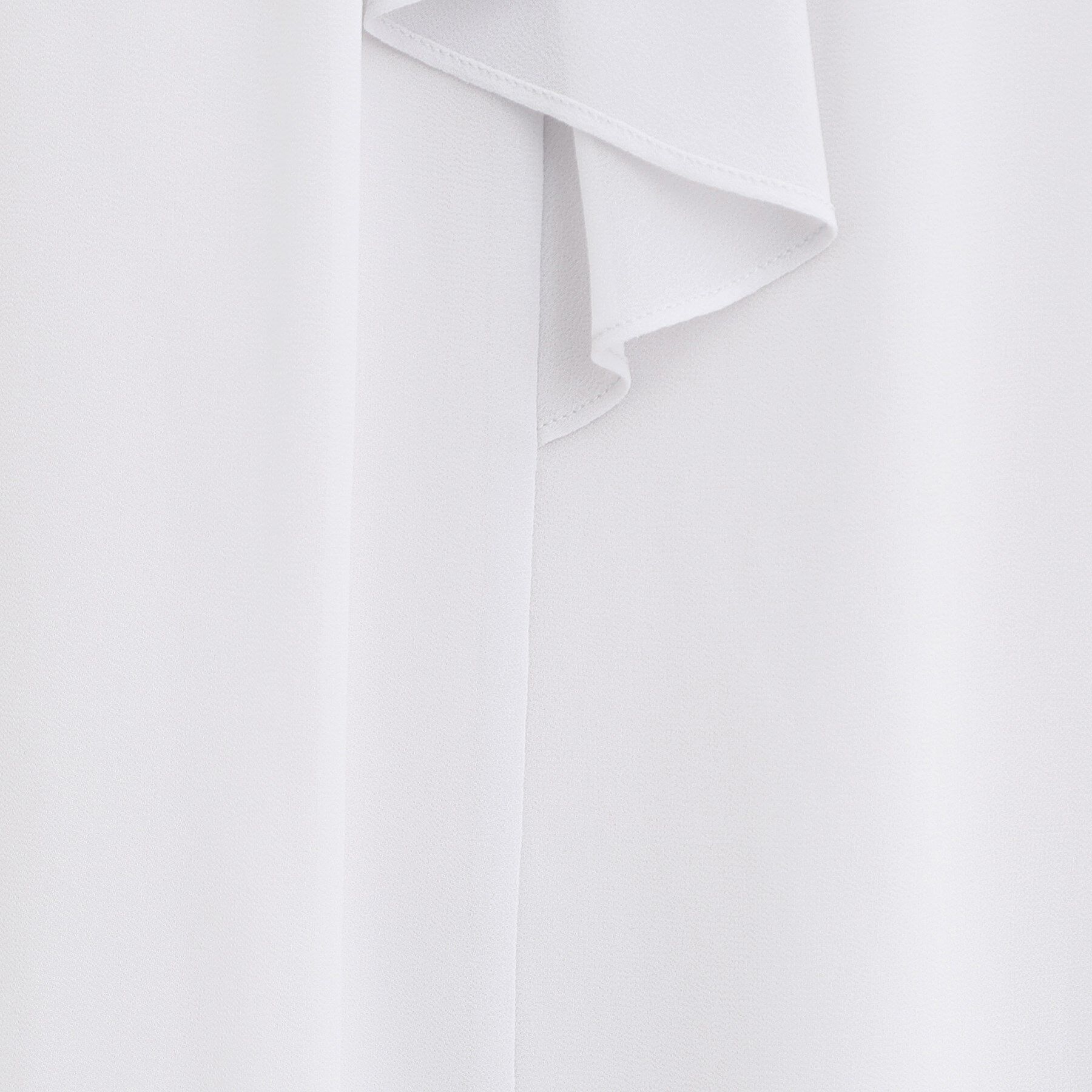 Reflect「【夏SALE／フォーマル/マシンウォッシュ可】フロントラッフルディティールブラウス」|シャツ・ブラウス|