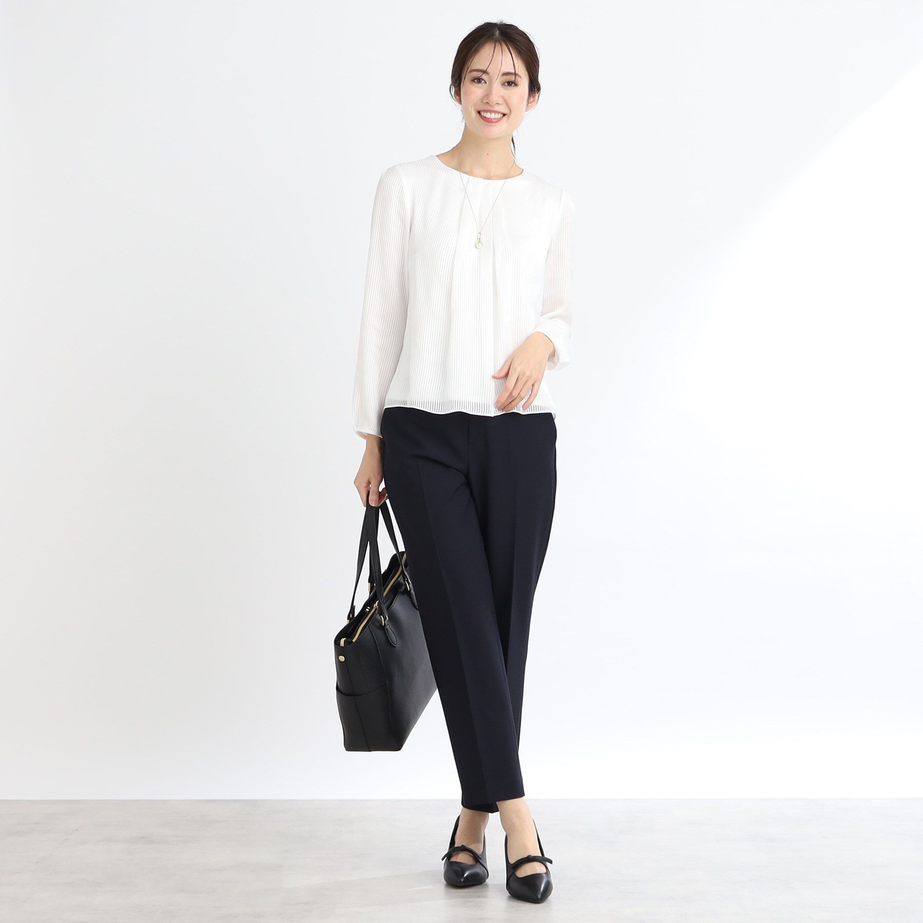 Reflect「【WEB限定カラーあり／私のパンツ／手洗い可】ストレッチテーパードパンツ」|その他|