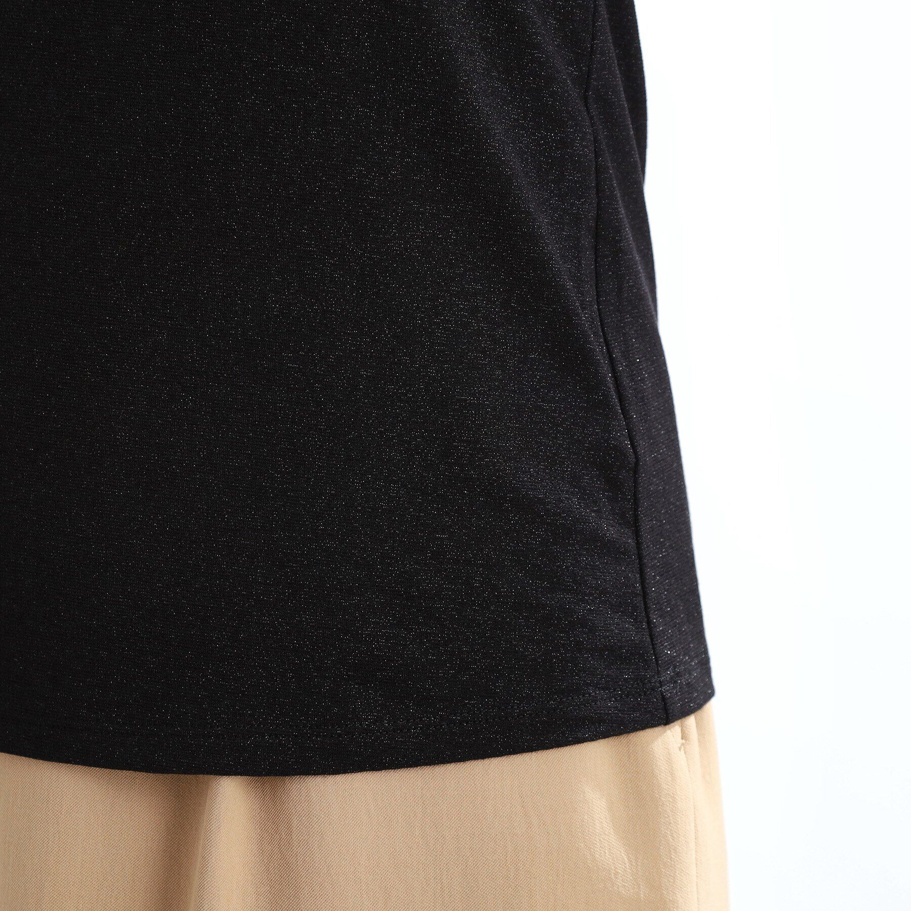 Reflect「【洗える】ベーシックラメタンクトップ」|キャミソール|