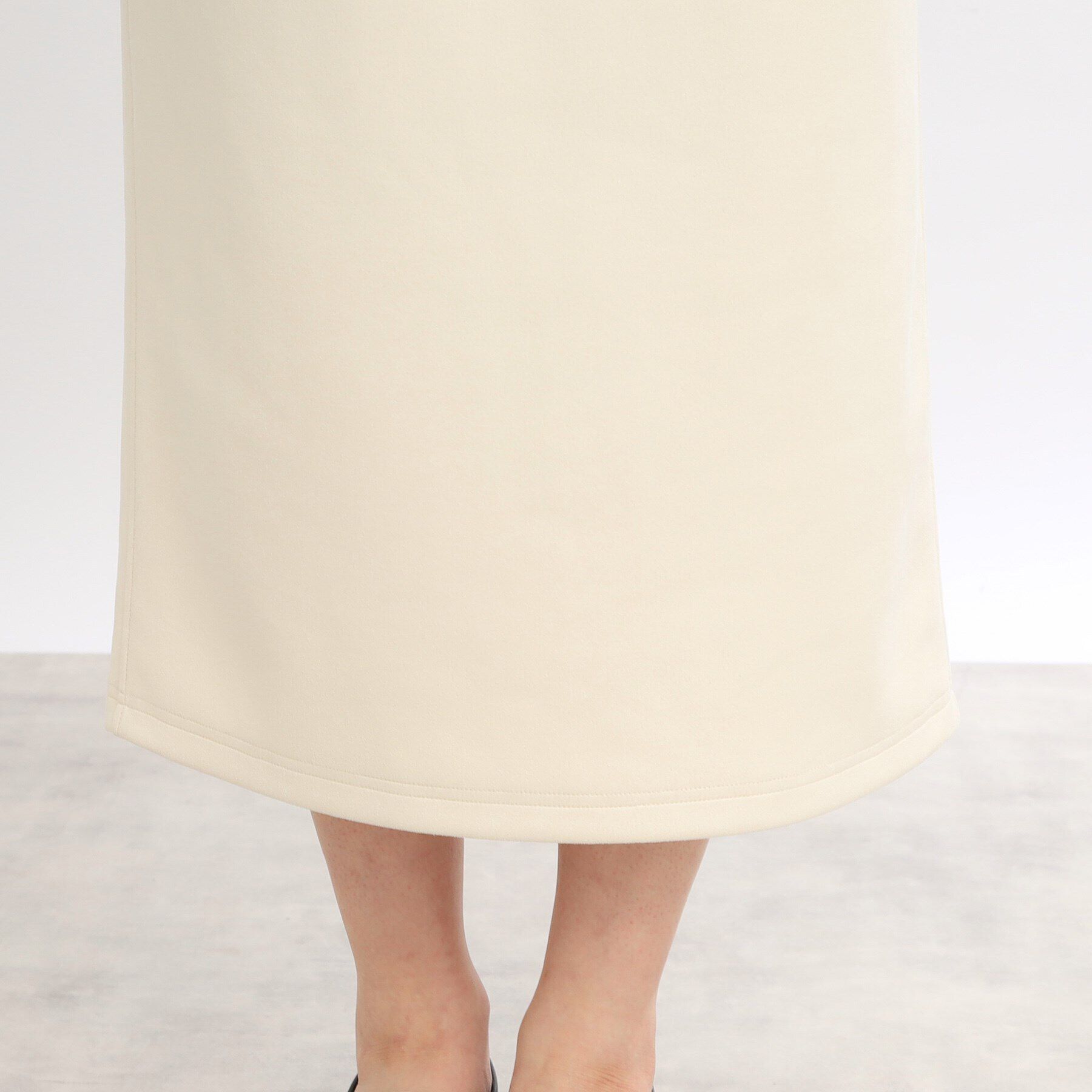 Reflect「【手洗い可／ウエスト総ゴム／細見え】リラクシータイトスカート」|スカート|