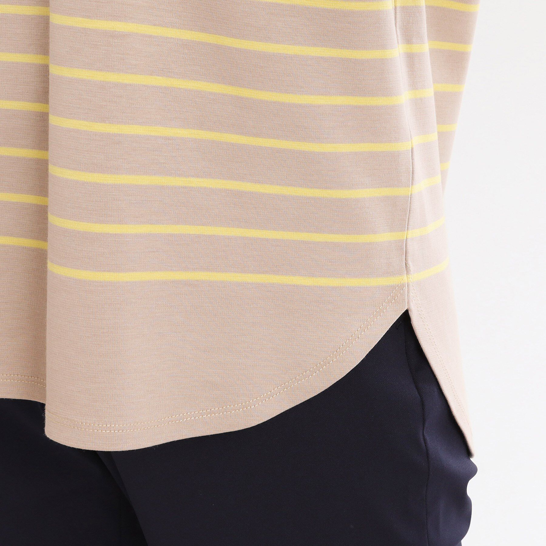 Reflect「【洗える】パネルボーダープルオーバー」|Tシャツ・カットソー|