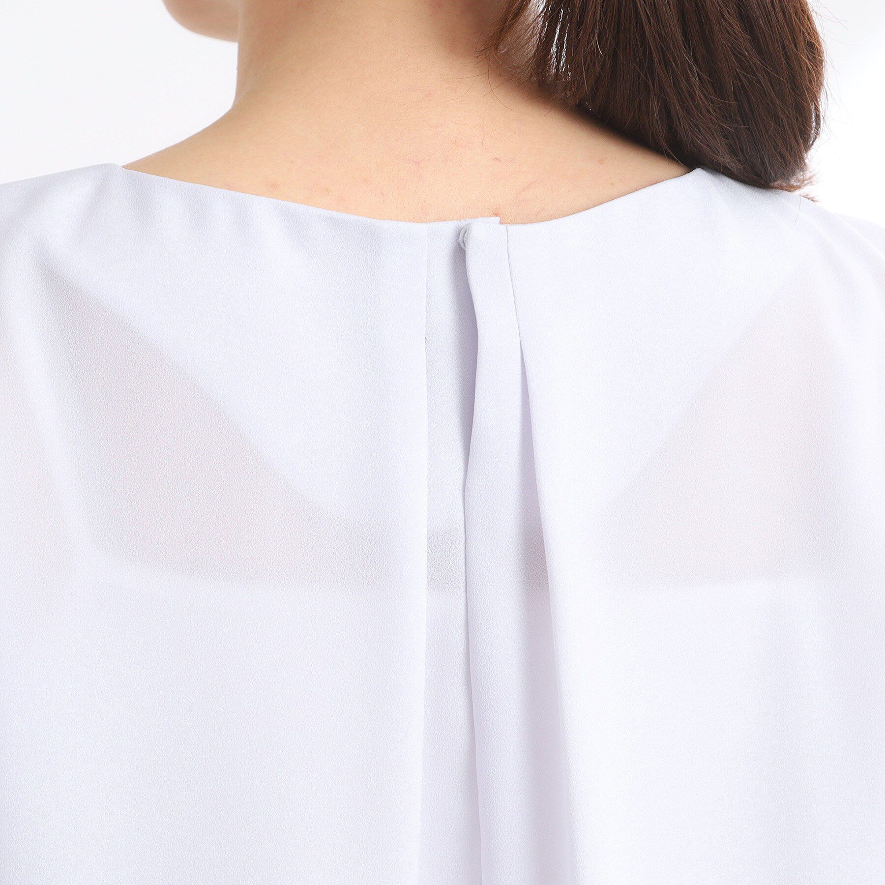 Reflect「【洗える】タックディティールブラウス」|シャツ・ブラウス|