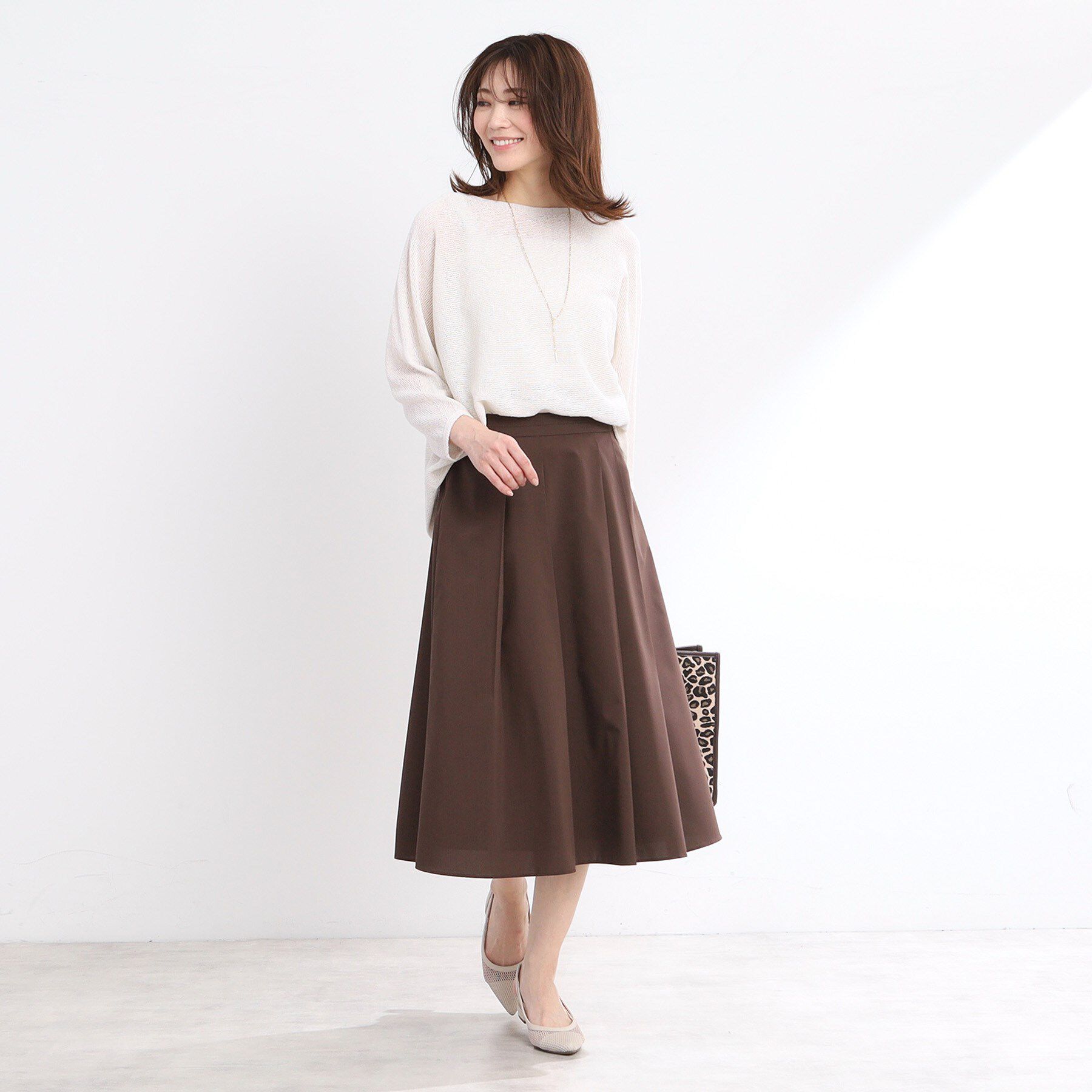 Reflect「【手洗い可】ドライタッチホールガーメント（R）ニット」|ニット・セーター|