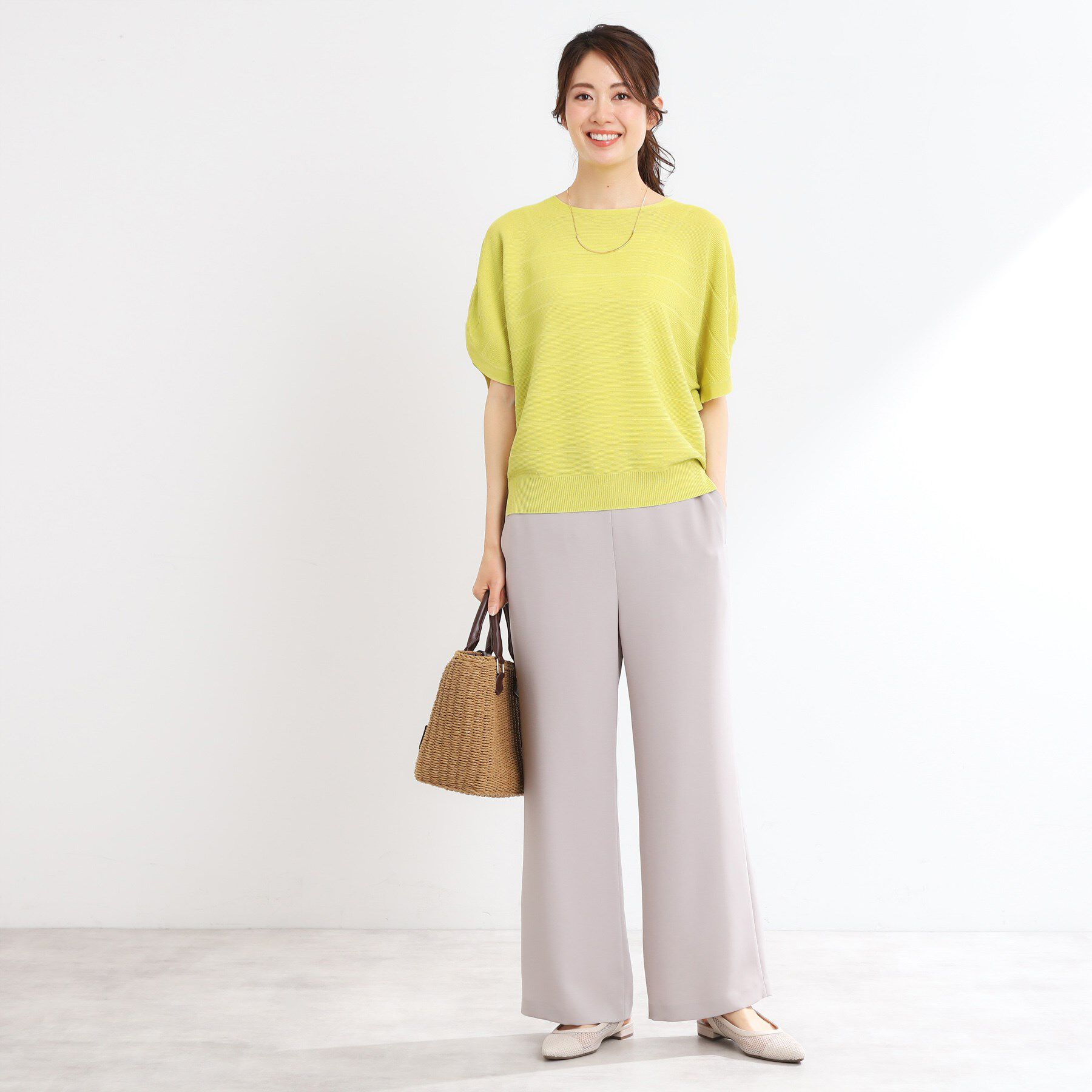 Reflect「ドライタッチプルオーバーニット」|ニット・セーター|