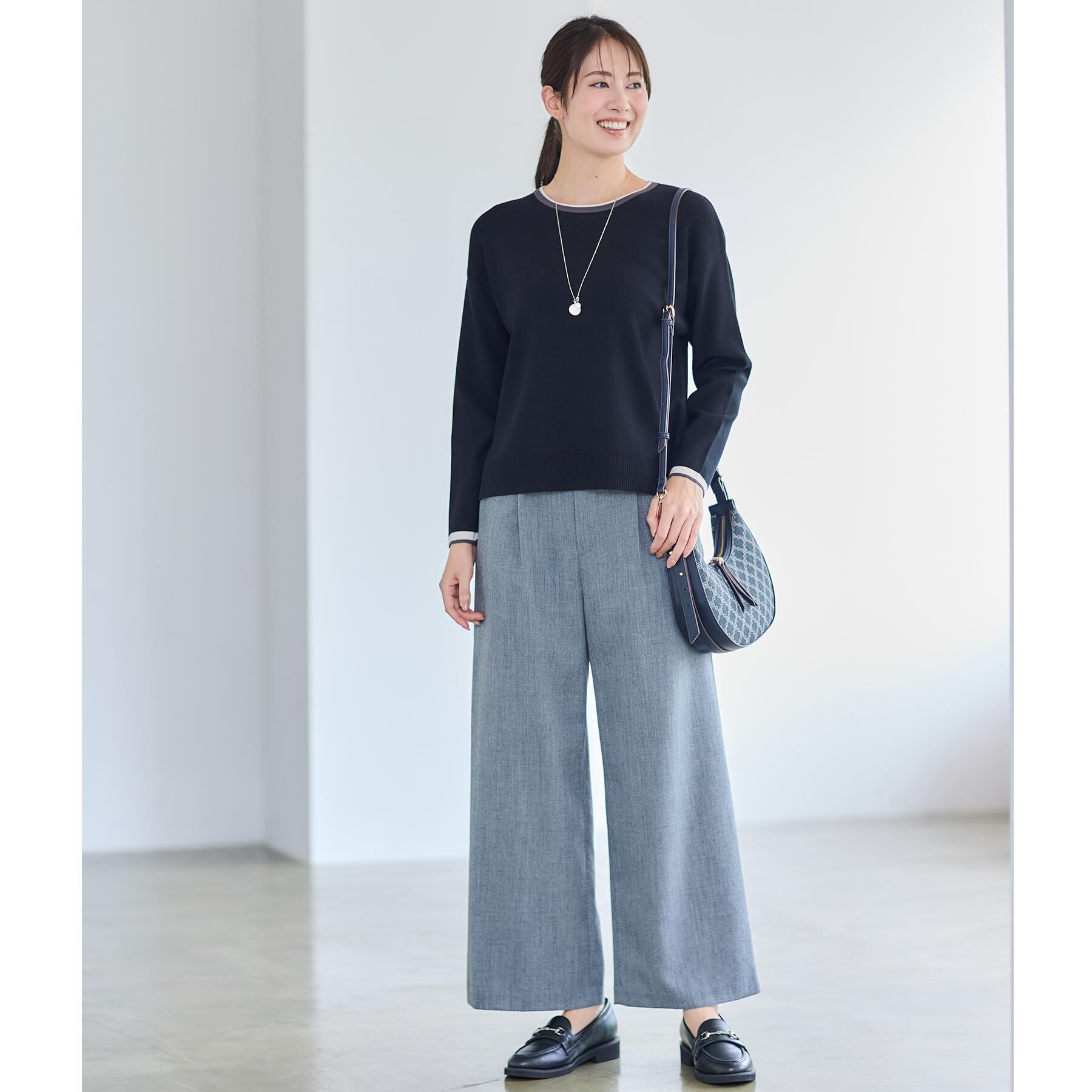 Reflect「【WEB先行カラーあり／セットアップ可】ゆったりフォルムニット」|ニット・セーター|