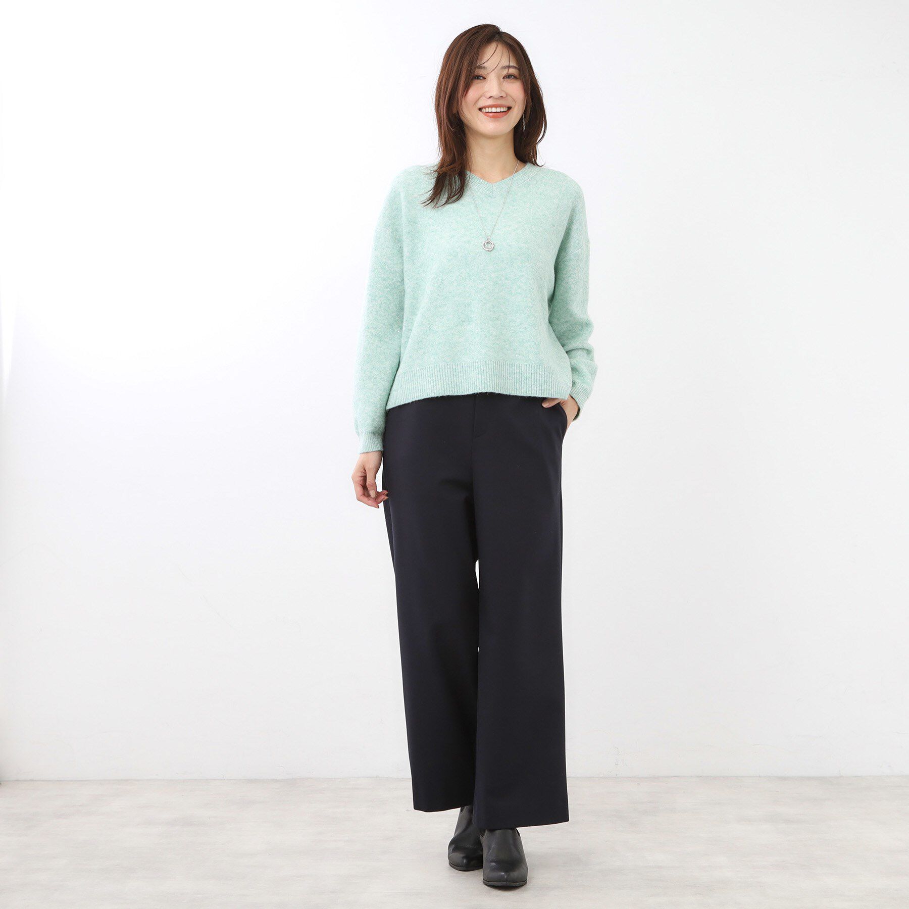 Reflect「【裏起毛／ゆったりシルエット】ストレートワイドパンツ」|その他|