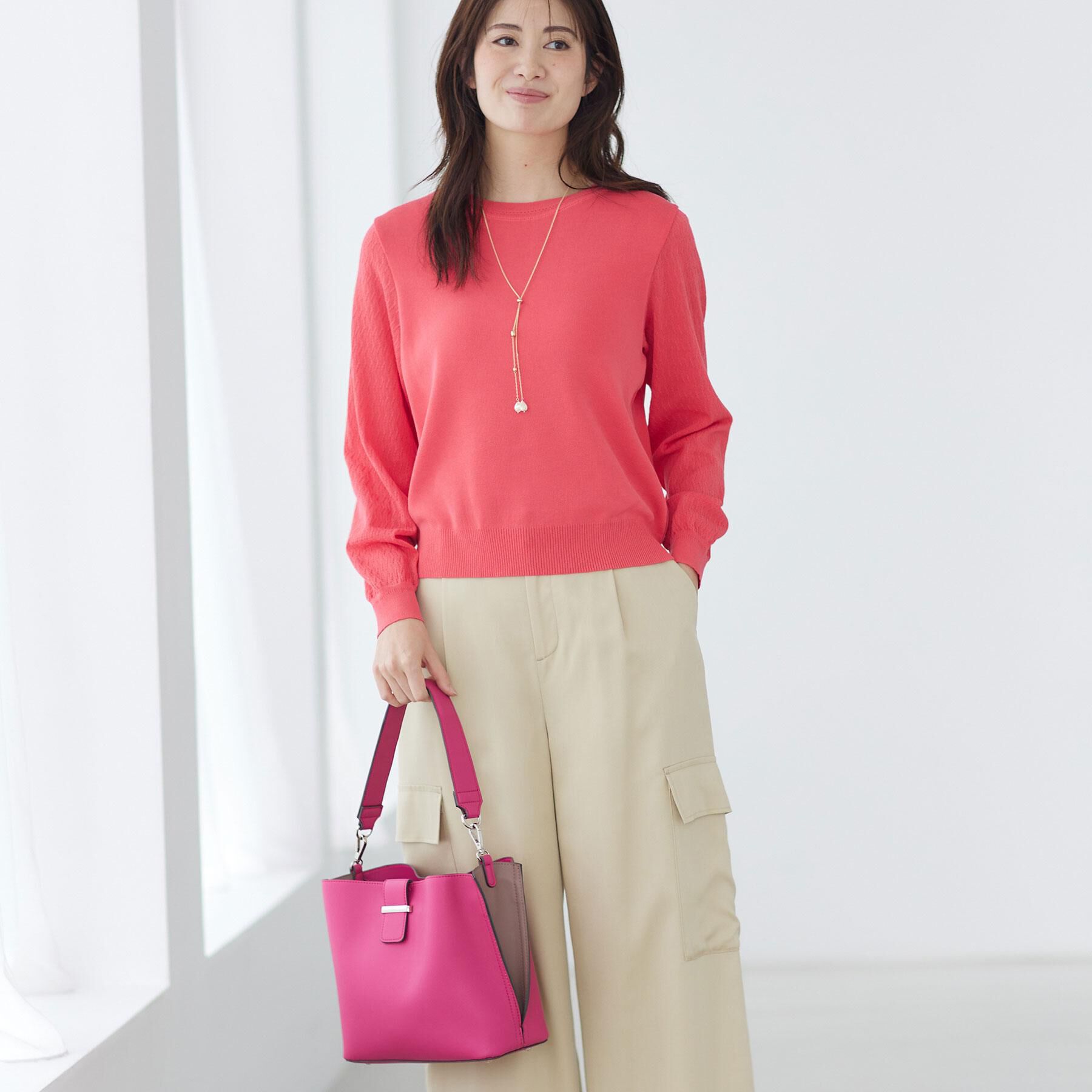 Reflect「【たっぷり収納！／通勤におすすめ】&rsquo;26春夏毎日ミディアムバッグ」|トートバッグ|