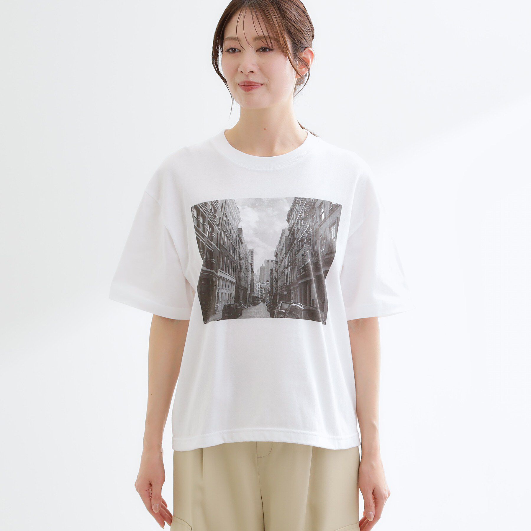 Reflect「【STAR＆STRIPE】フォトTシャツ」|Tシャツ・カットソー|