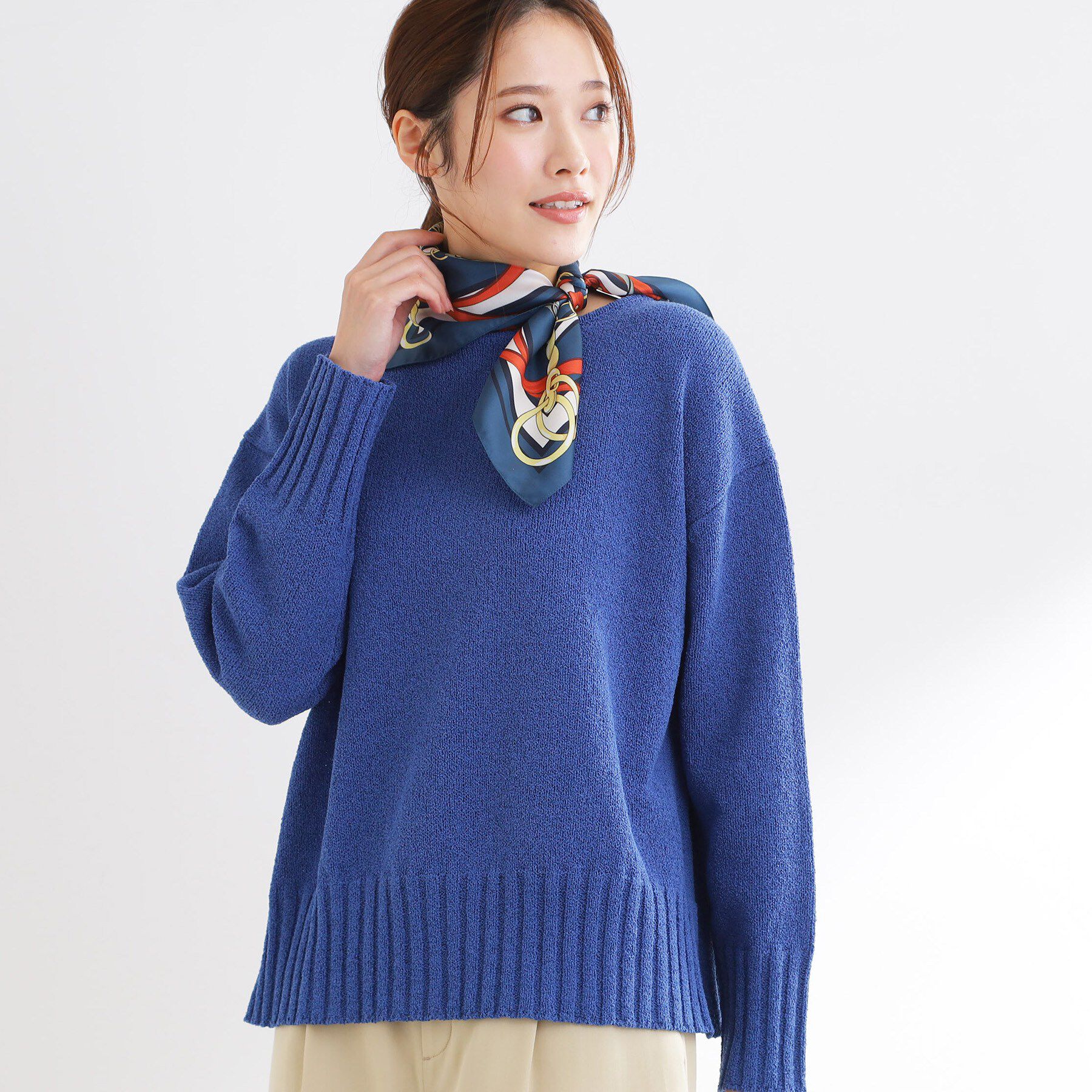 Reflect「【レイヤードにおすすめ◎】ロング丈リラクシーニット」|ニット・セーター|