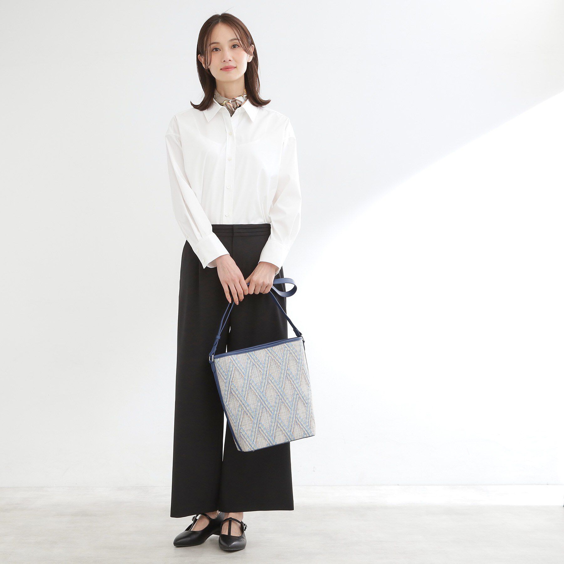 Reflect「【羽織りにも◎】タイプライタービッグシャツ」|シャツ・ブラウス|