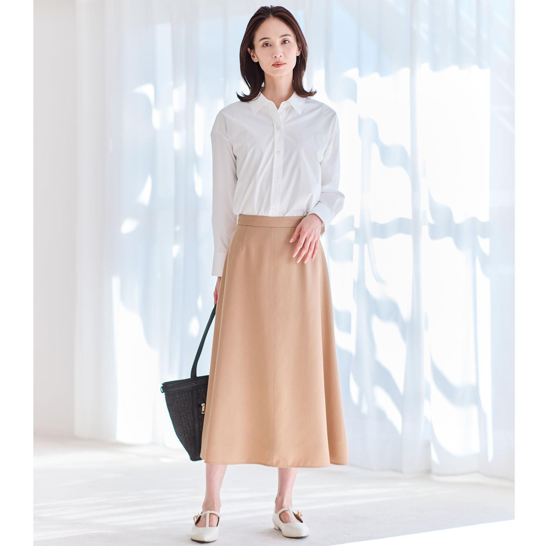 Reflect「フリュイドフレアスカート」|スカート|