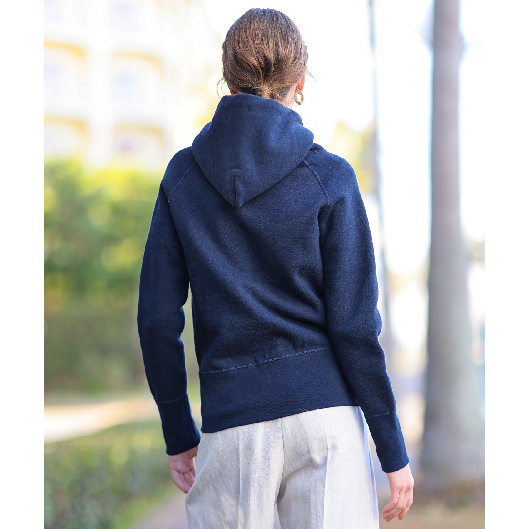 DRESSTERIOR「デキシー吊裏毛ジップアップパーカ」|パーカー|