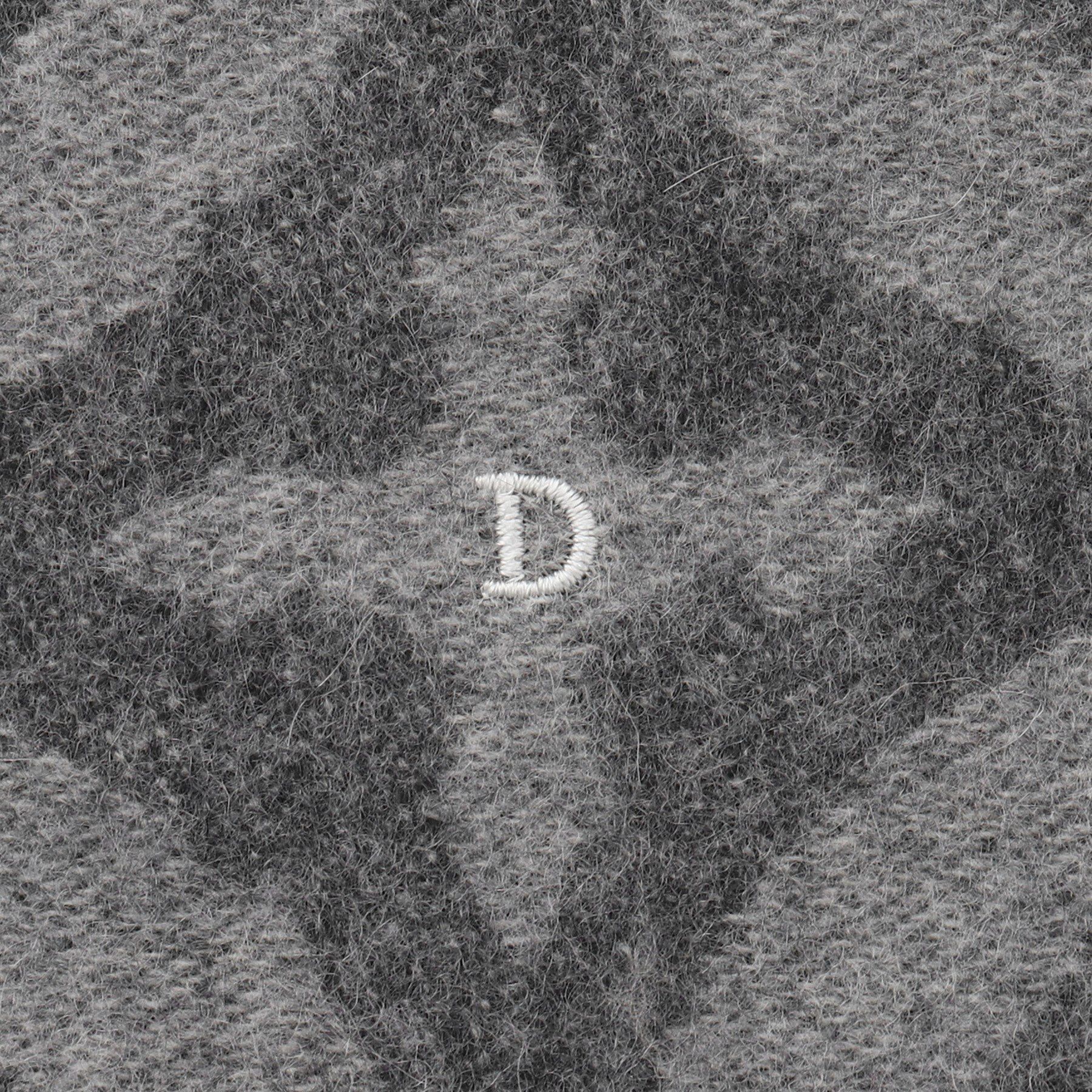 DRESSTERIOR「オーバーラップサークル モノトーンカシミヤ100%マフラー」|ストール|