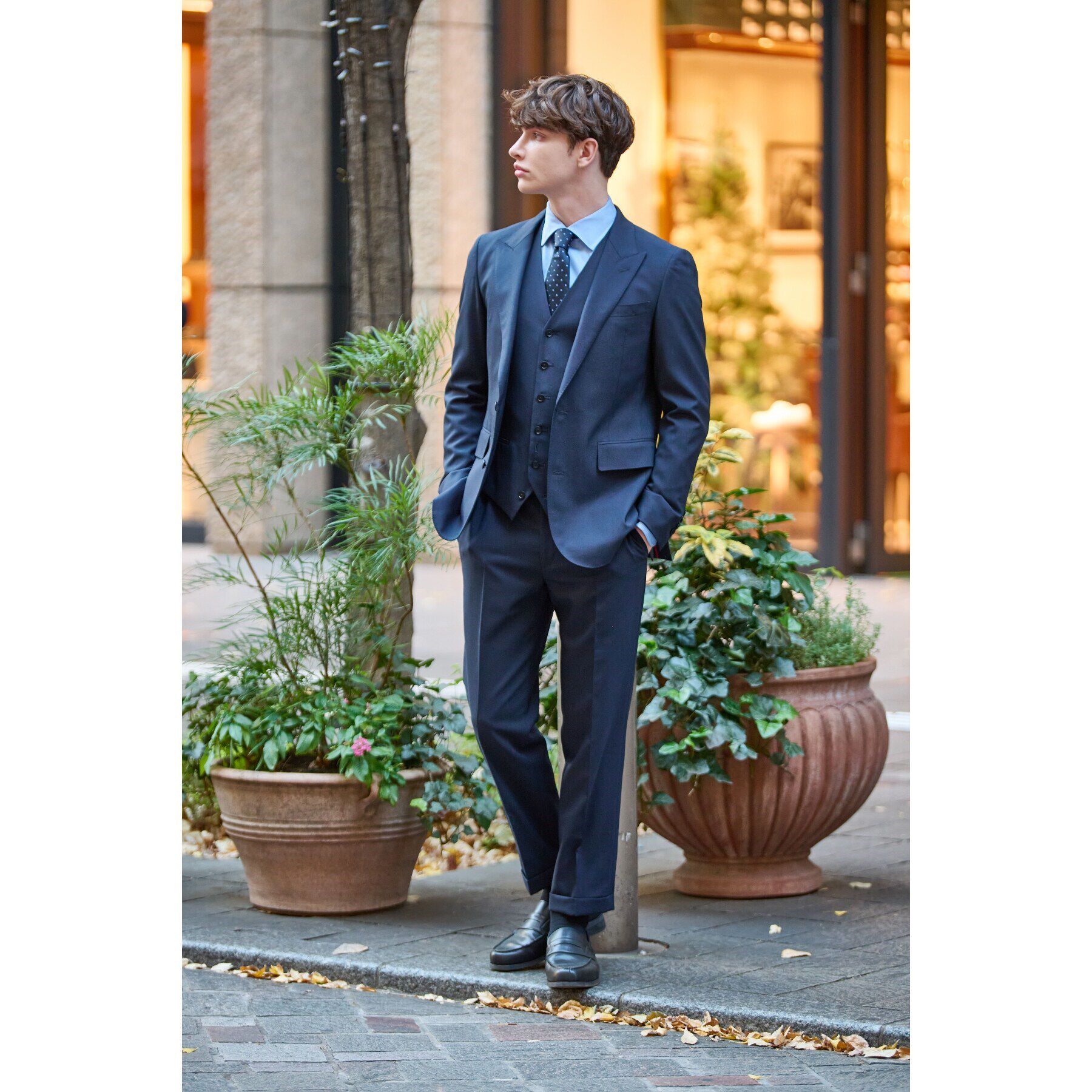 DRESSTERIOR「【セットアップ可】スリーピース SET UP ジャケット」|テーラードジャケット|