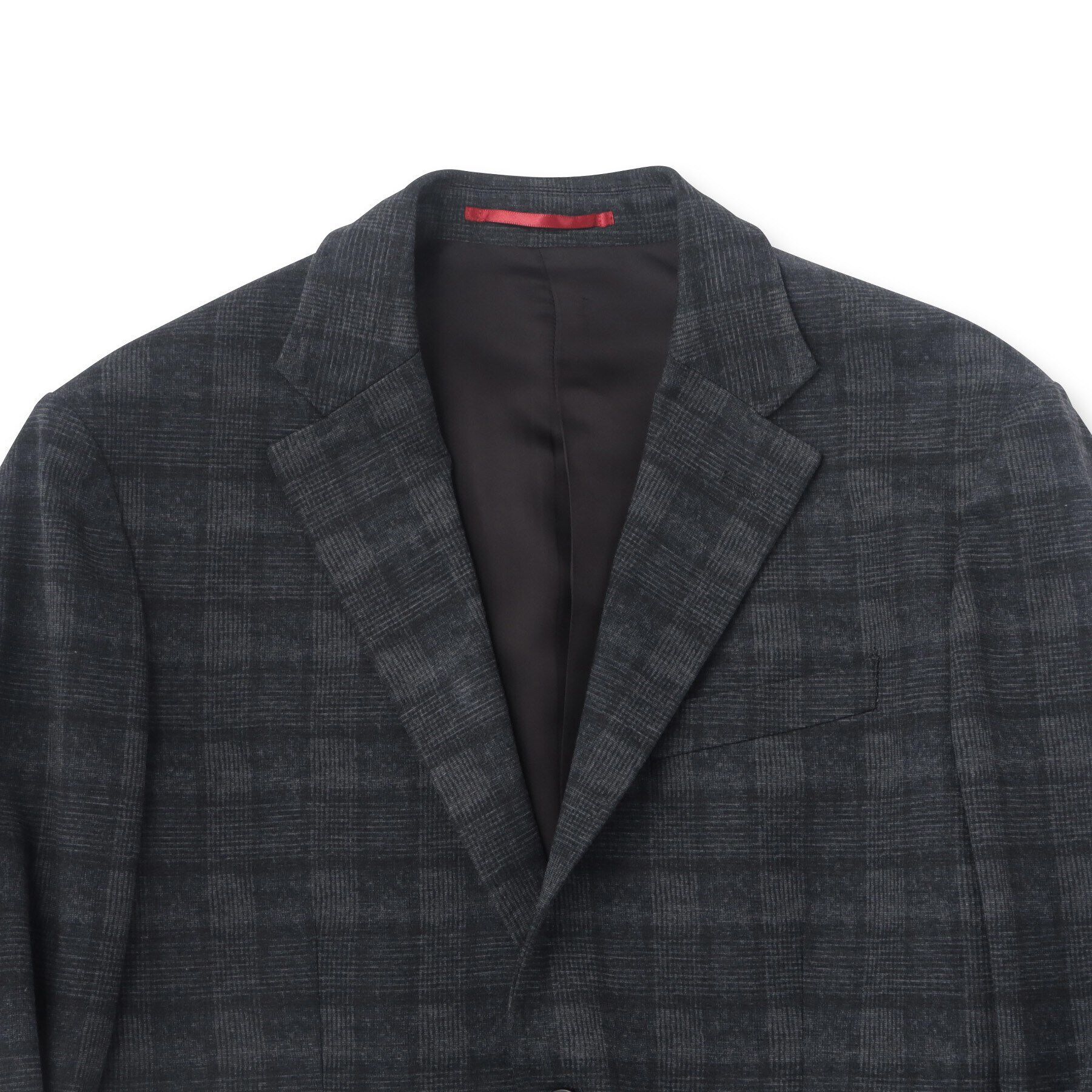 DRESSTERIOR「【セットアップ可】ネイビーグレンチェックSET UPジャケット」|テーラードジャケット|