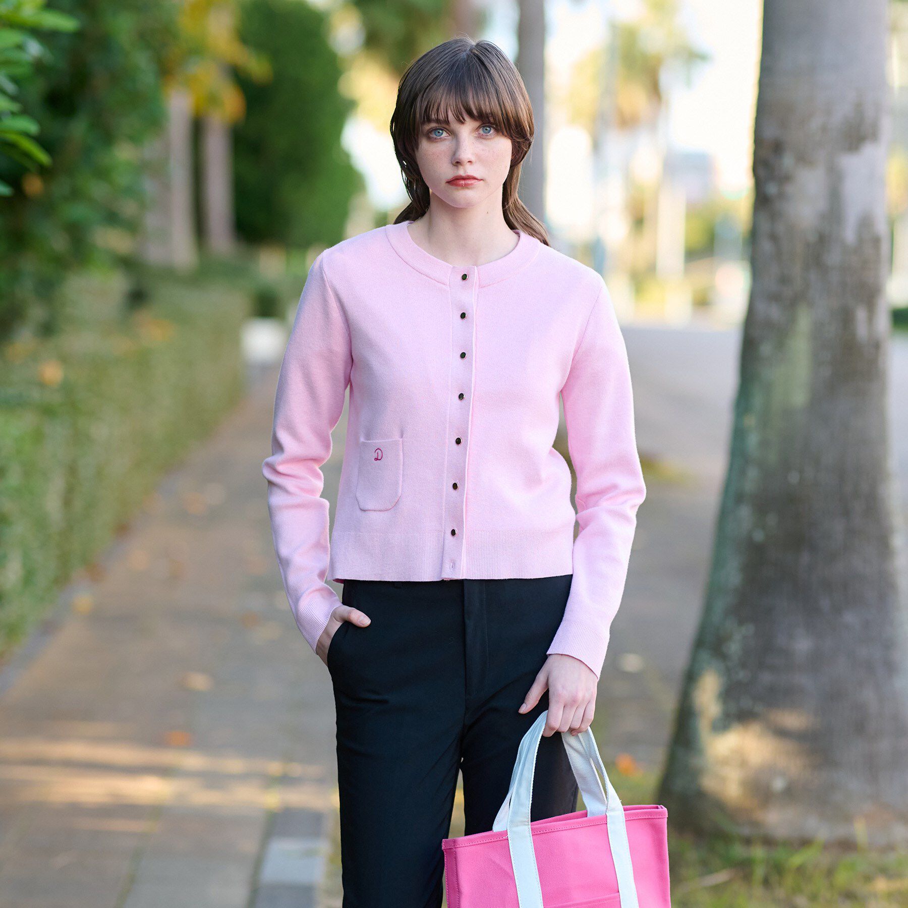 DRESSTERIOR「【洗える】ウォッシャブルコットンカシミヤ混カーディガン」|カーディガン|