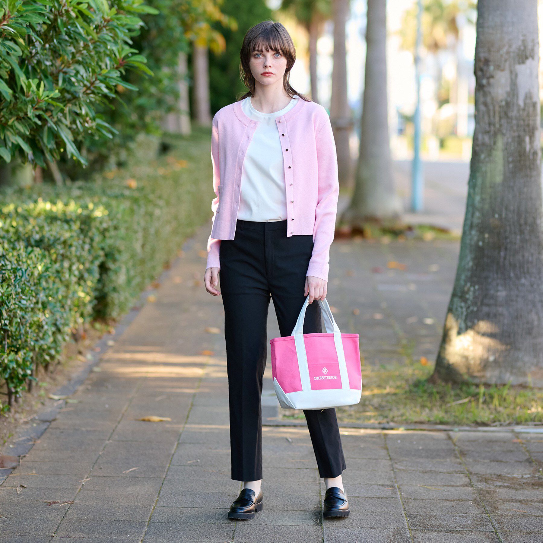 DRESSTERIOR「【洗える】ウォッシャブルコットンカシミヤ混カーディガン」|カーディガン|