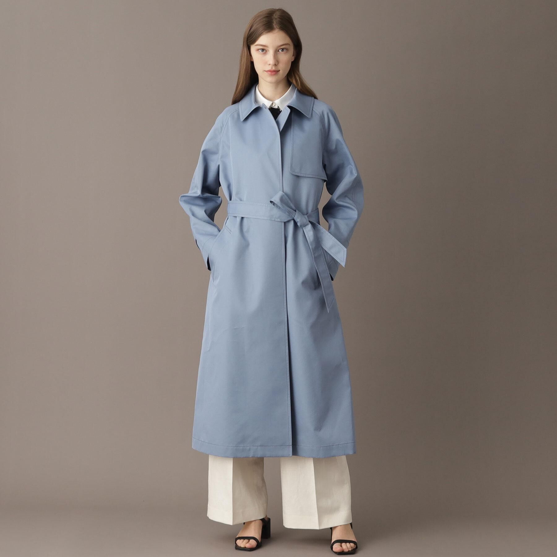 DRESSTERIOR「【ウォッシャブル/美シルエット】ライトトレンチコート」|トレンチコート|