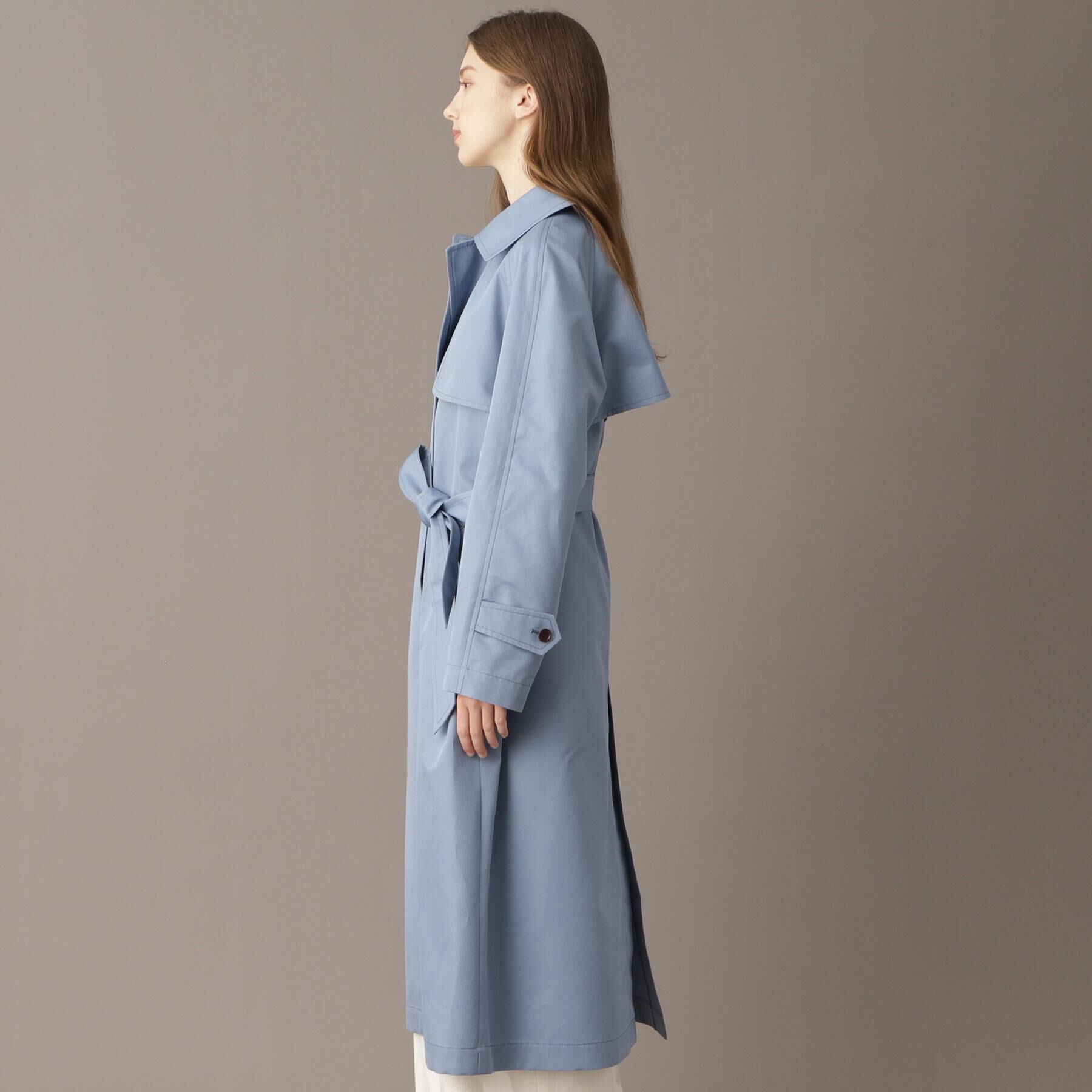 DRESSTERIOR「【ウォッシャブル/美シルエット】ライトトレンチコート」|トレンチコート|