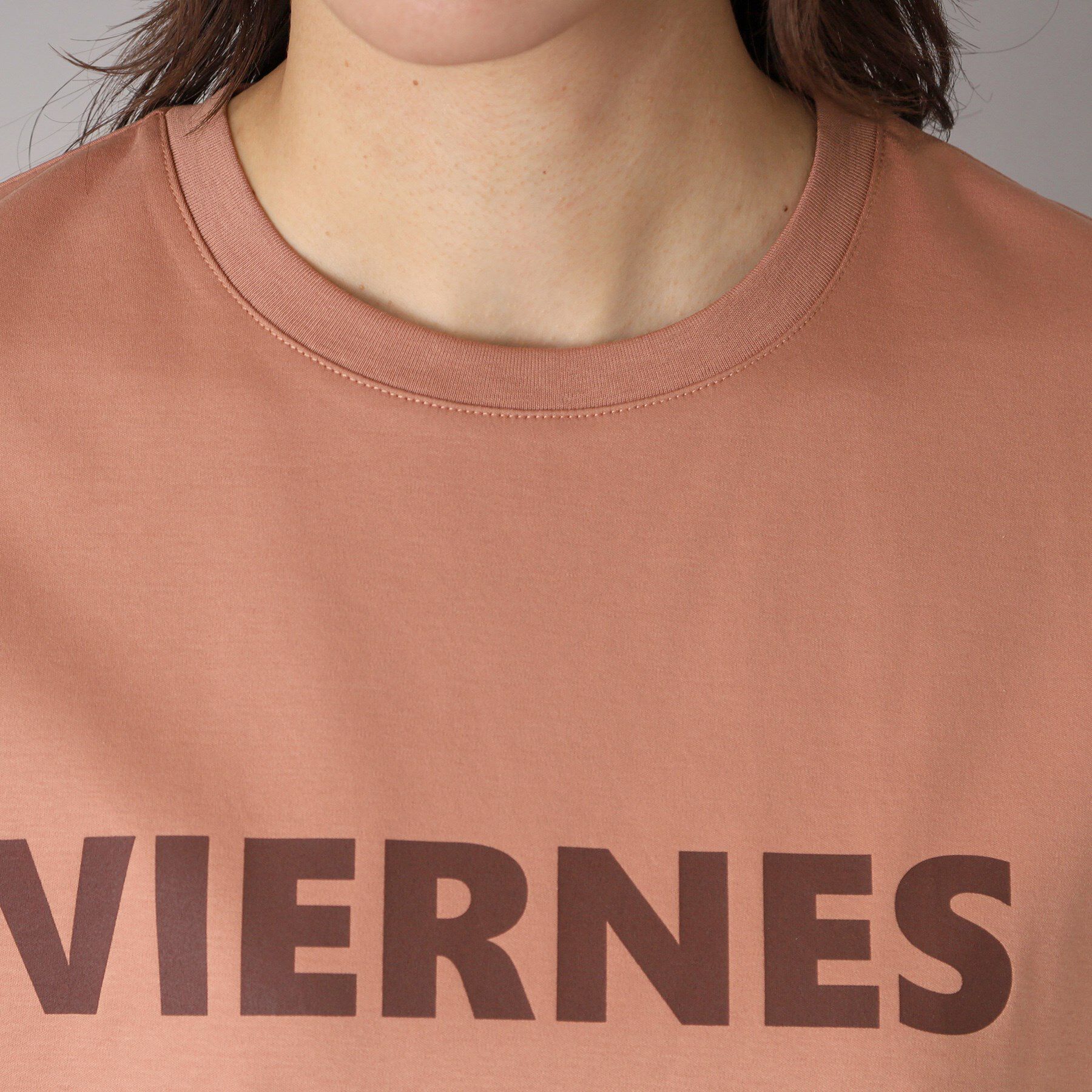 DRESSTERIOR「【接触冷感/抗菌防臭/消臭】アイスクリアコットン VIERNESロゴT」|Tシャツ・カットソー|