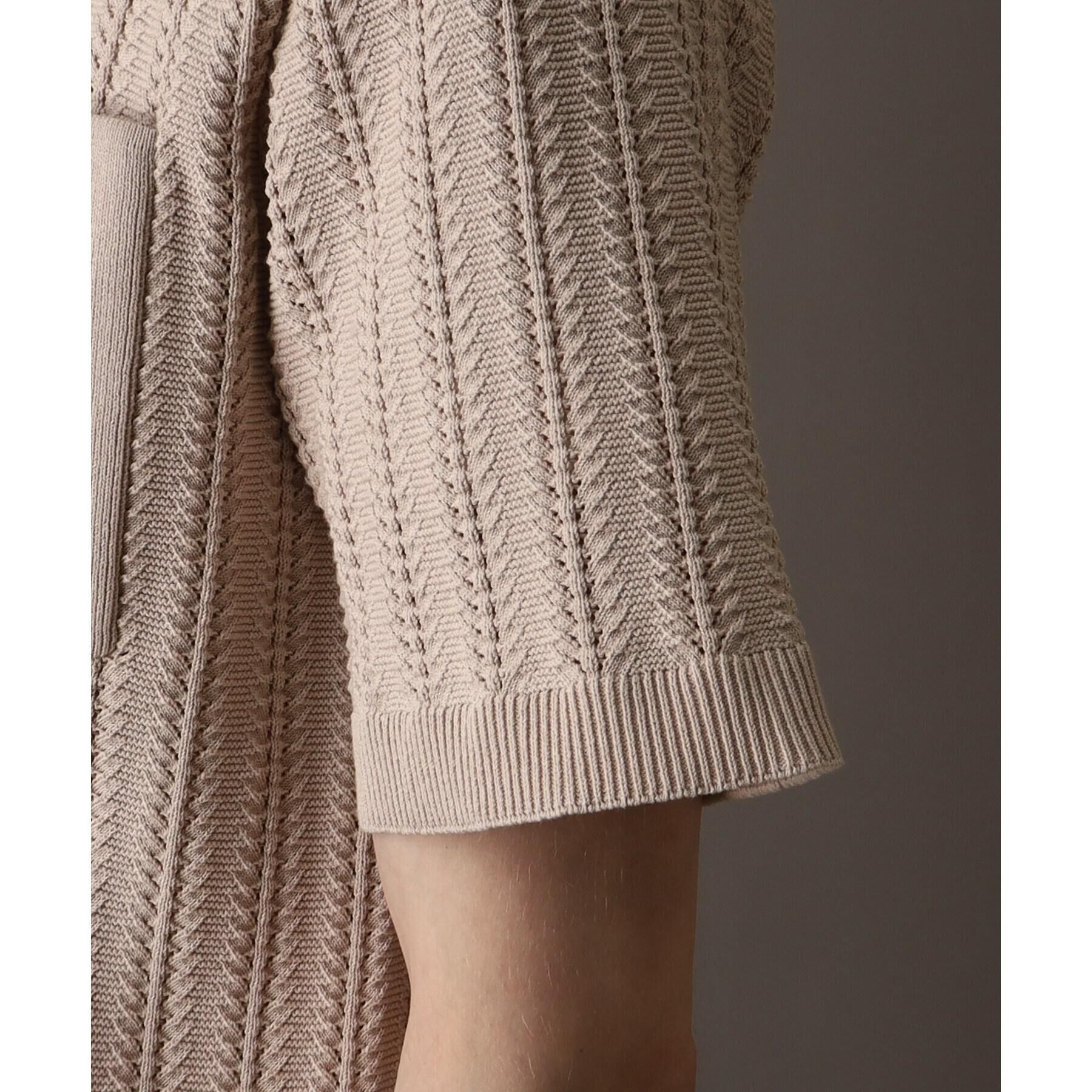 DRESSTERIOR「オーガニックコットン キューバニットシャツ」|ニット・セーター|