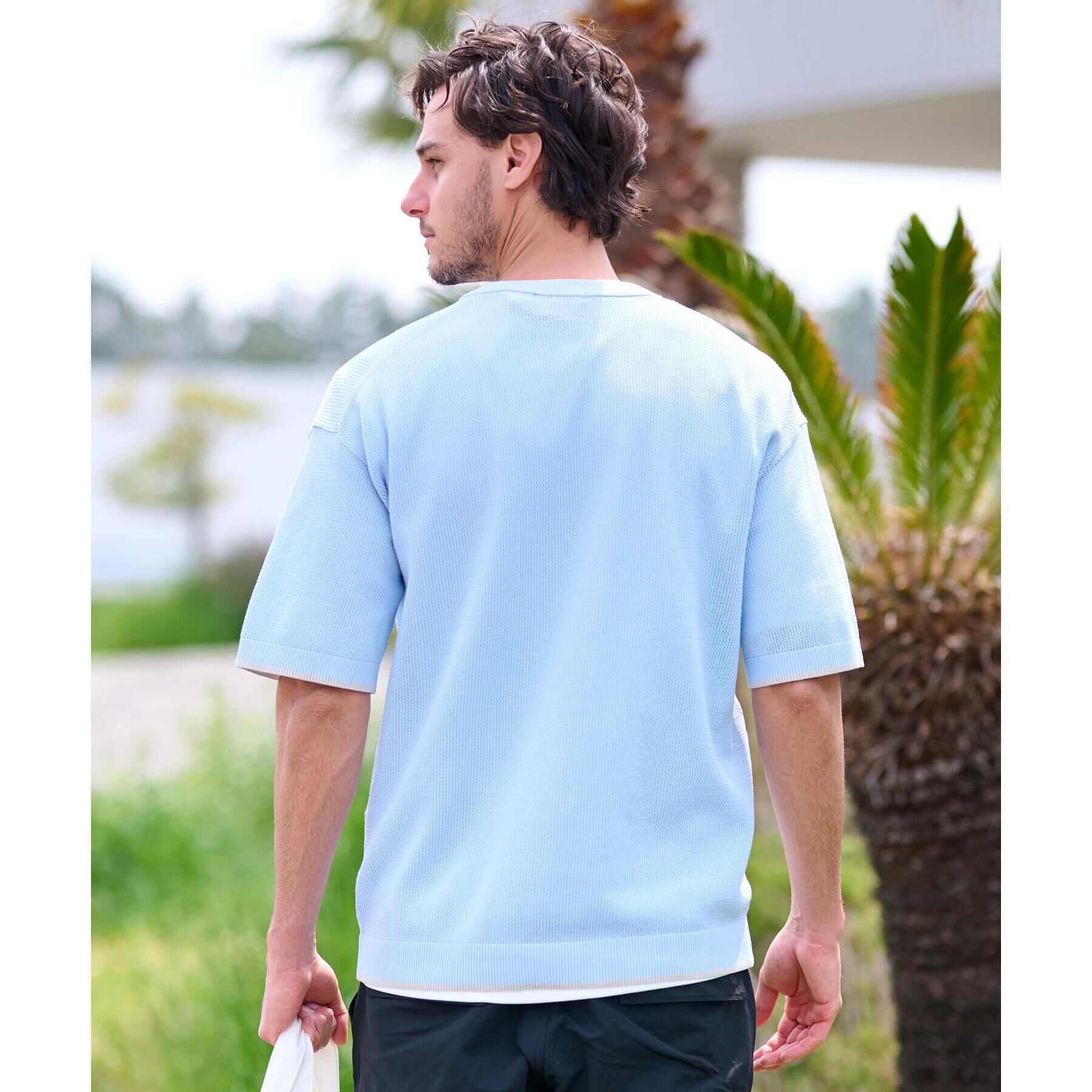 DRESSTERIOR「ドライメッシュニット」|ニット・セーター|