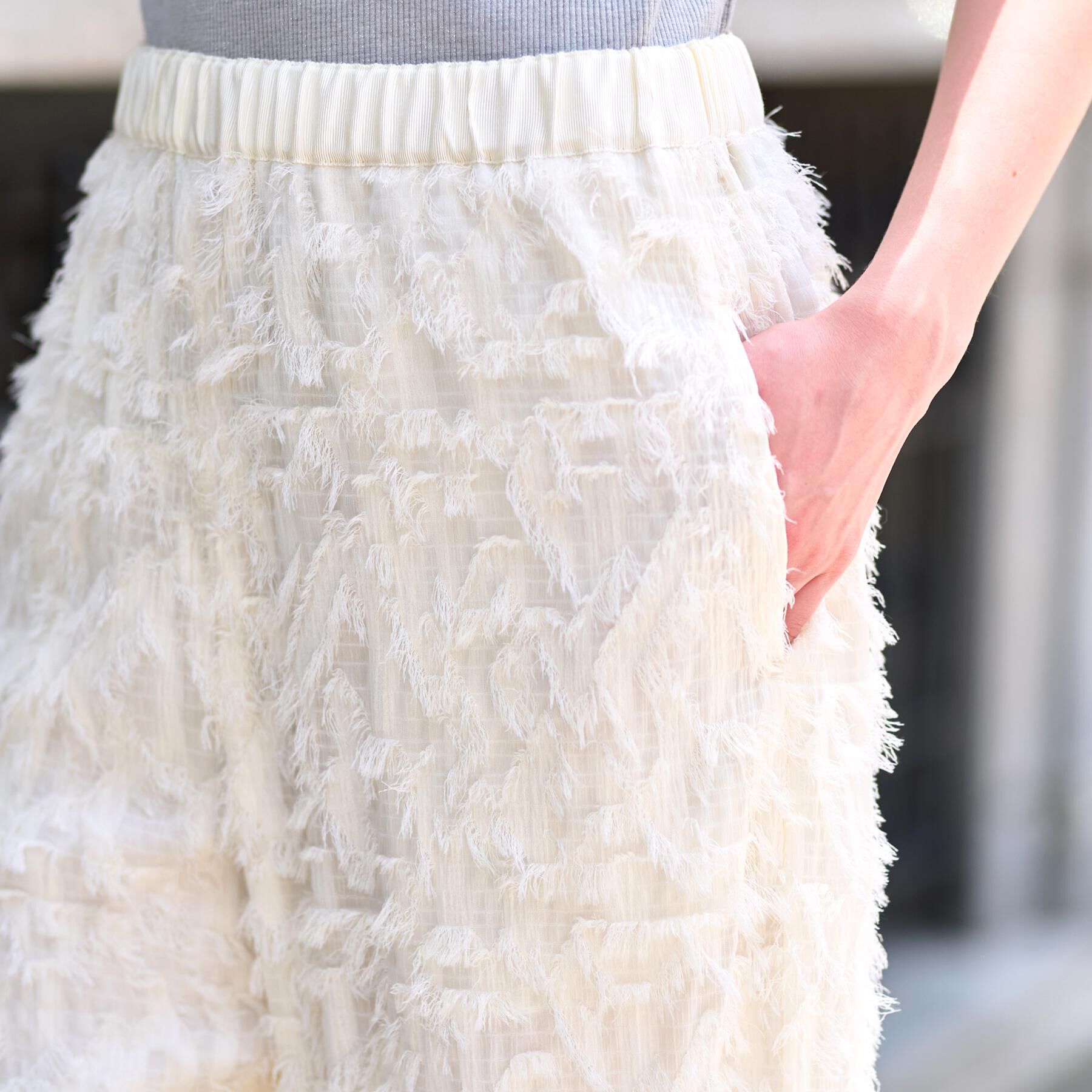 DRESSTERIOR「【セットアップ可/美人百花/美香さん着用】カットジャカードイージーパンツ」|その他|