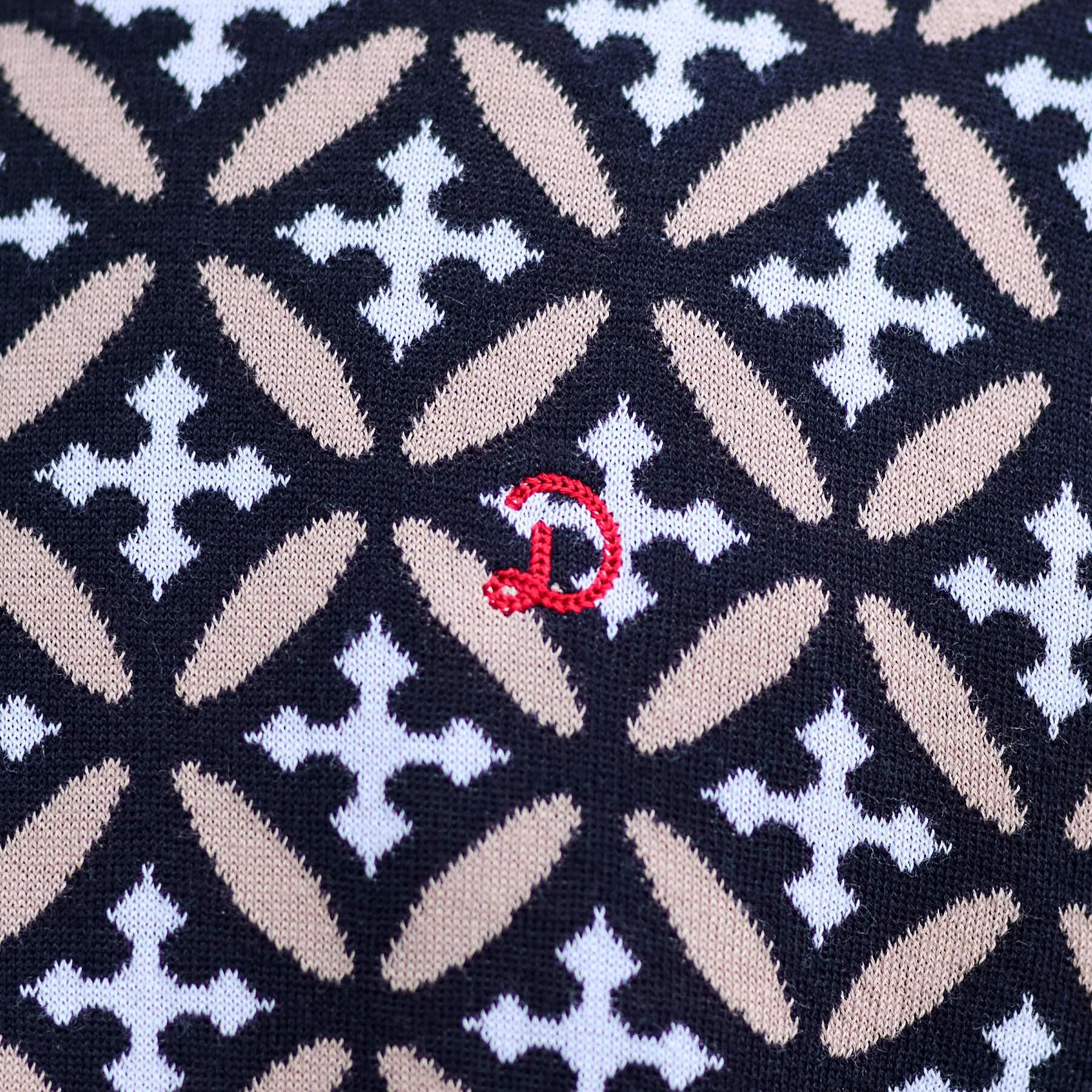 DRESSTERIOR「オーバーラップサークルジャカードニット」|ニット・セーター|